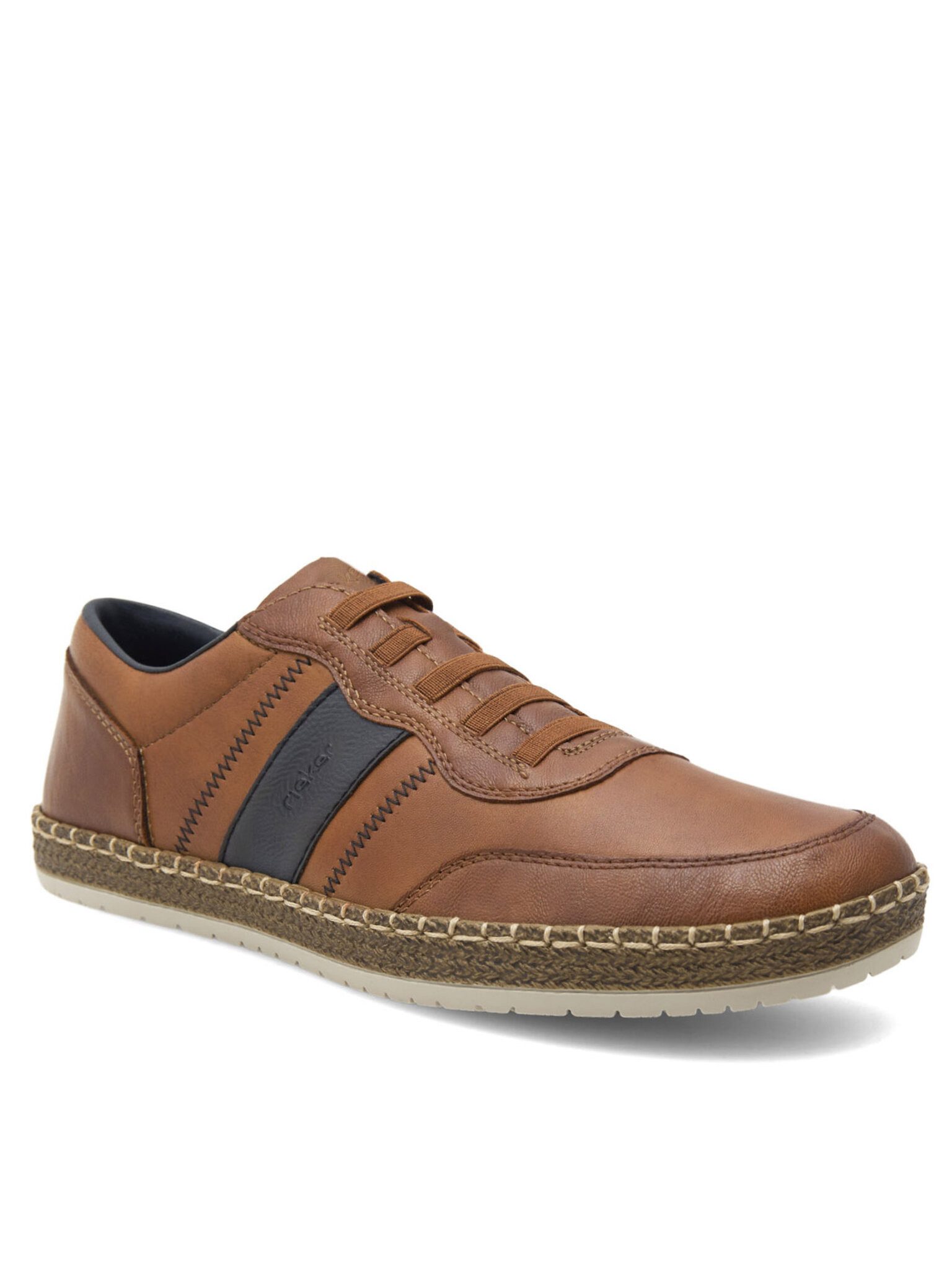 Rieker Rieker Halbschuhe Herren B5257-25 Braun Schnürboots