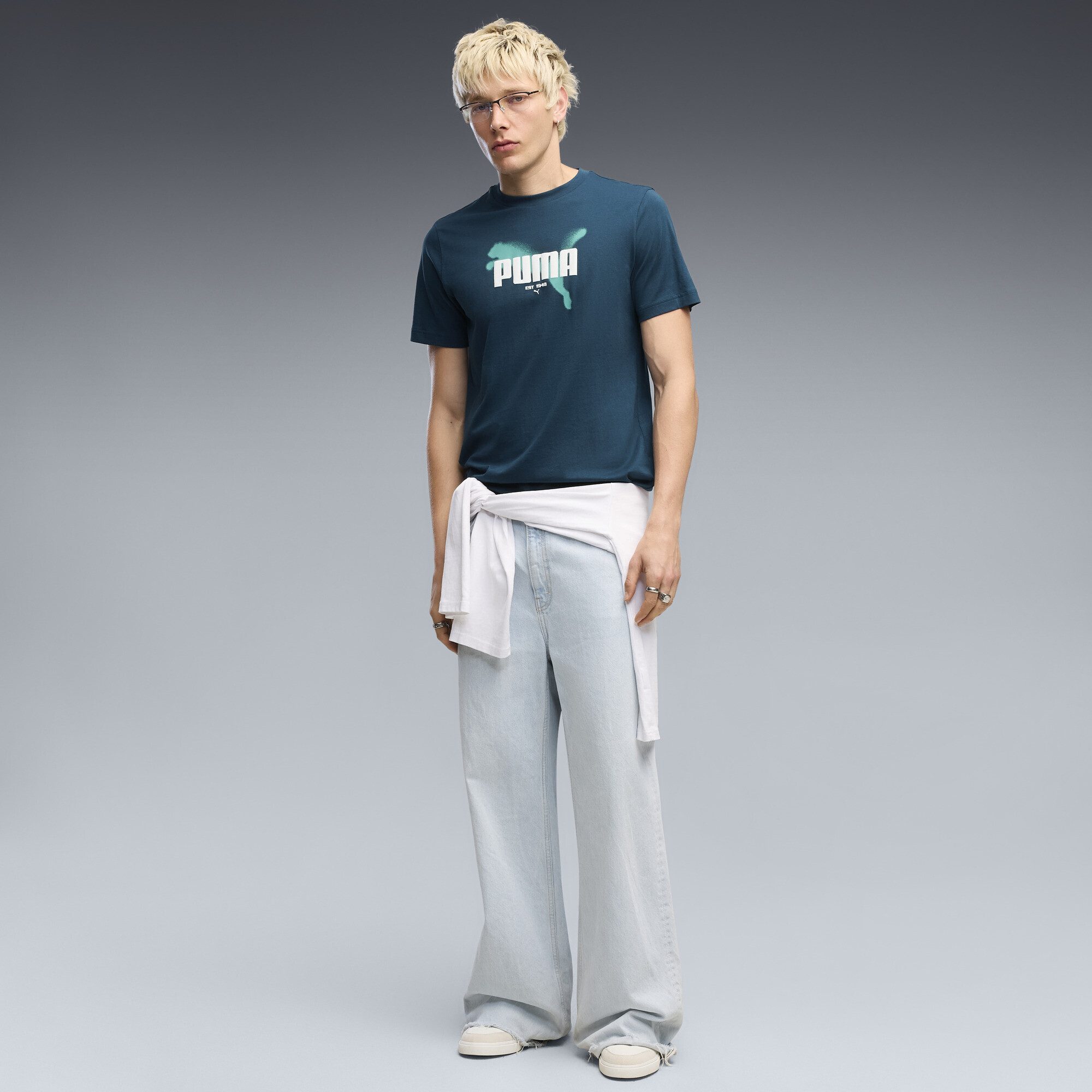 PUMA T-Shirt Graphics PUMA T-Shirt Herren – Bild 4 von 5
