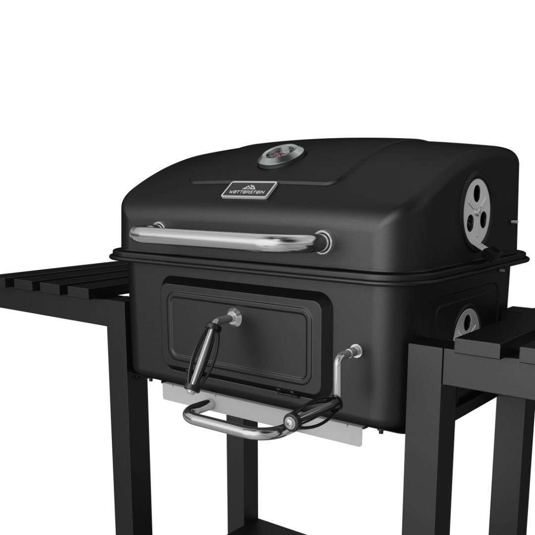 XXL Kohlegrillwagen Mit Doppelablage – Groß, Robust & Mobil