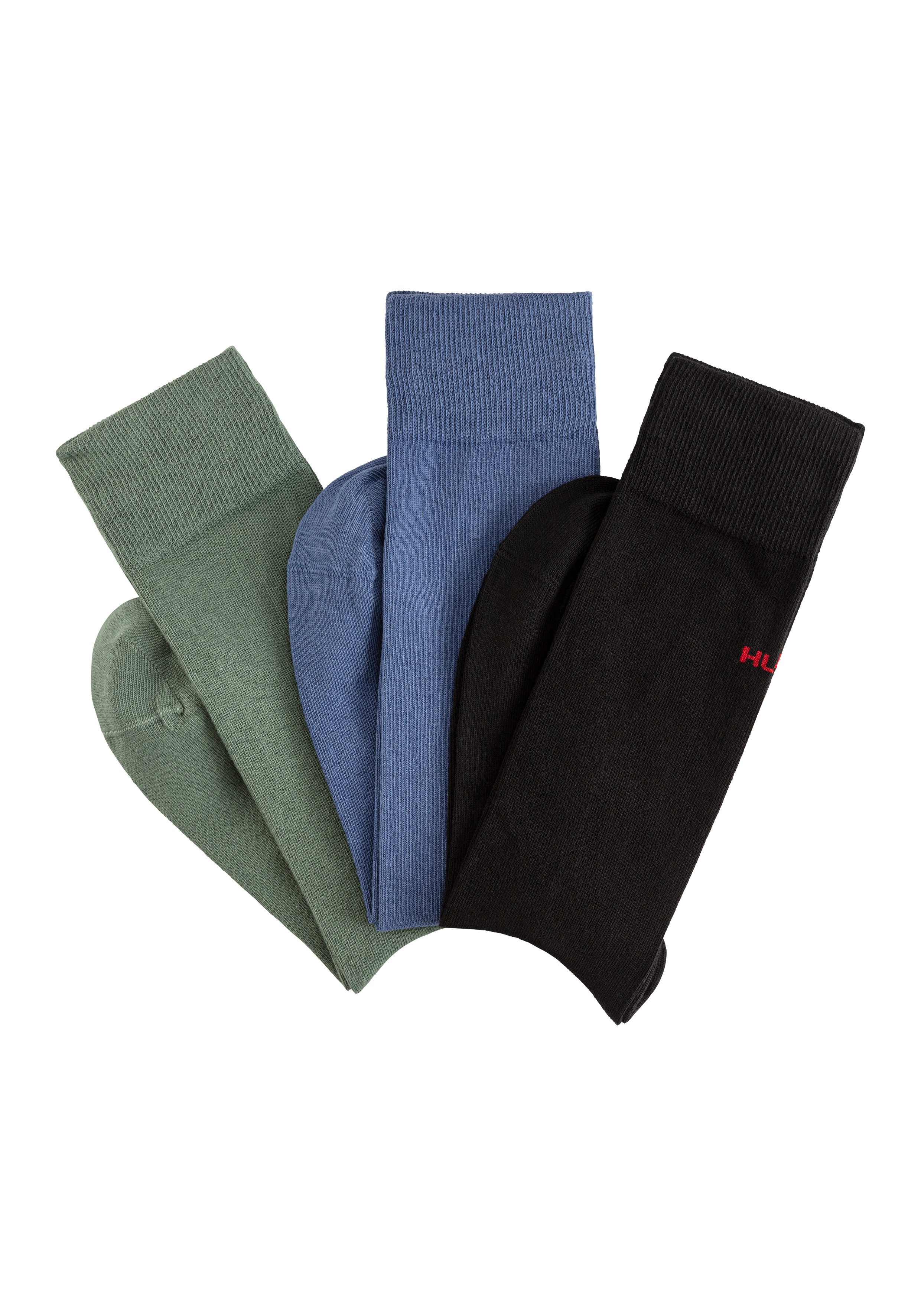 HUGO Businesssocken 3P RS UNI COLORS CC (Packung, 3-Paar, 3er) mit Hugo Bos günstig online kaufen