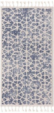 Teppich Art 1271, Carpet City, rechteckig, Höhe: 7 mm, Kurzflor, Skandi-Muster, ideal für Wohnzimmer & Schlafzimmer