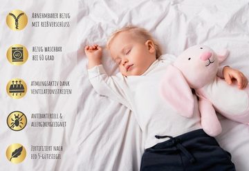 Kindermatratze SMART, Babymatratze mit abnehmbarem Bezug, waschbar bei 60°C, Kids Collective, 6 cm hoch, für Babybett oder Gitterbett, 120x60 cm, 6cm hoch, eco5 zertifiziert