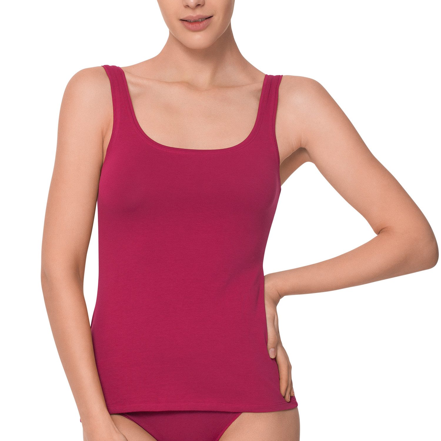 celodoro Unterhemd Damen Basic Tanktop Achselhemd (1 Stück) aus Baumwolle günstig online kaufen