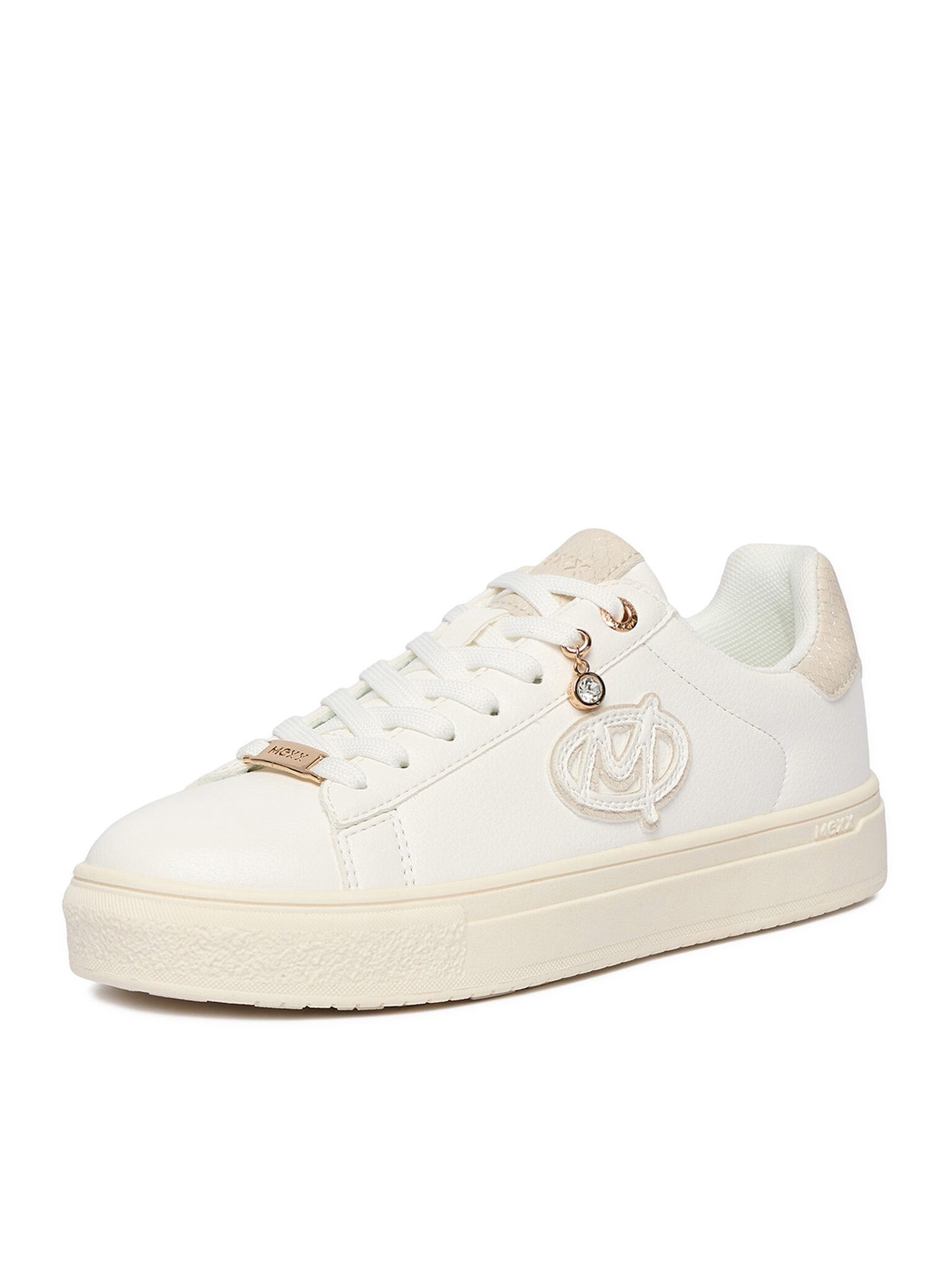 Mexx Mexx Damenschuhe Weiß MEXX-EO-MI001011361W Weißgold Sneaker