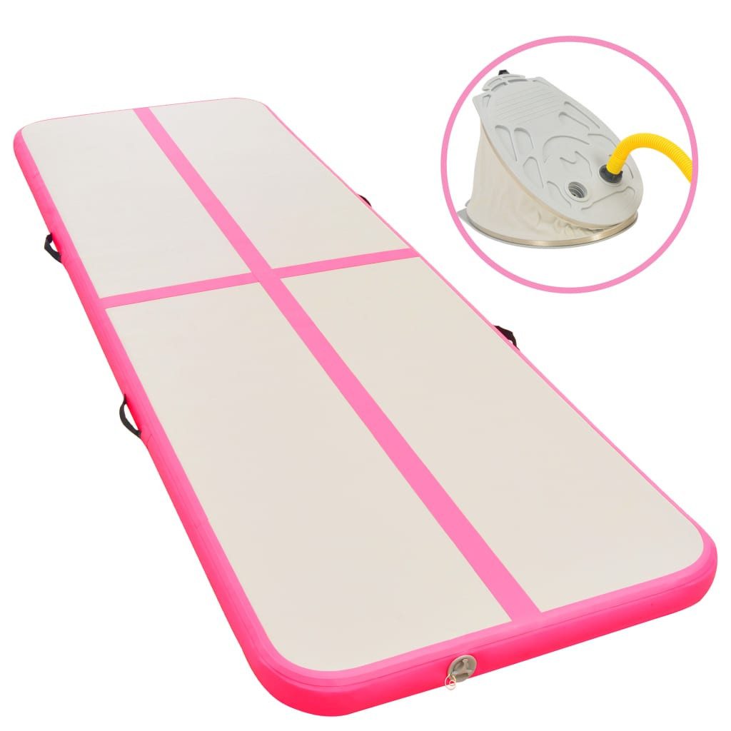 Trainingsmatte 400 x 100 x 10 cm Yogamatte Fitnessmatte Air Turnmatte Track Tumbling