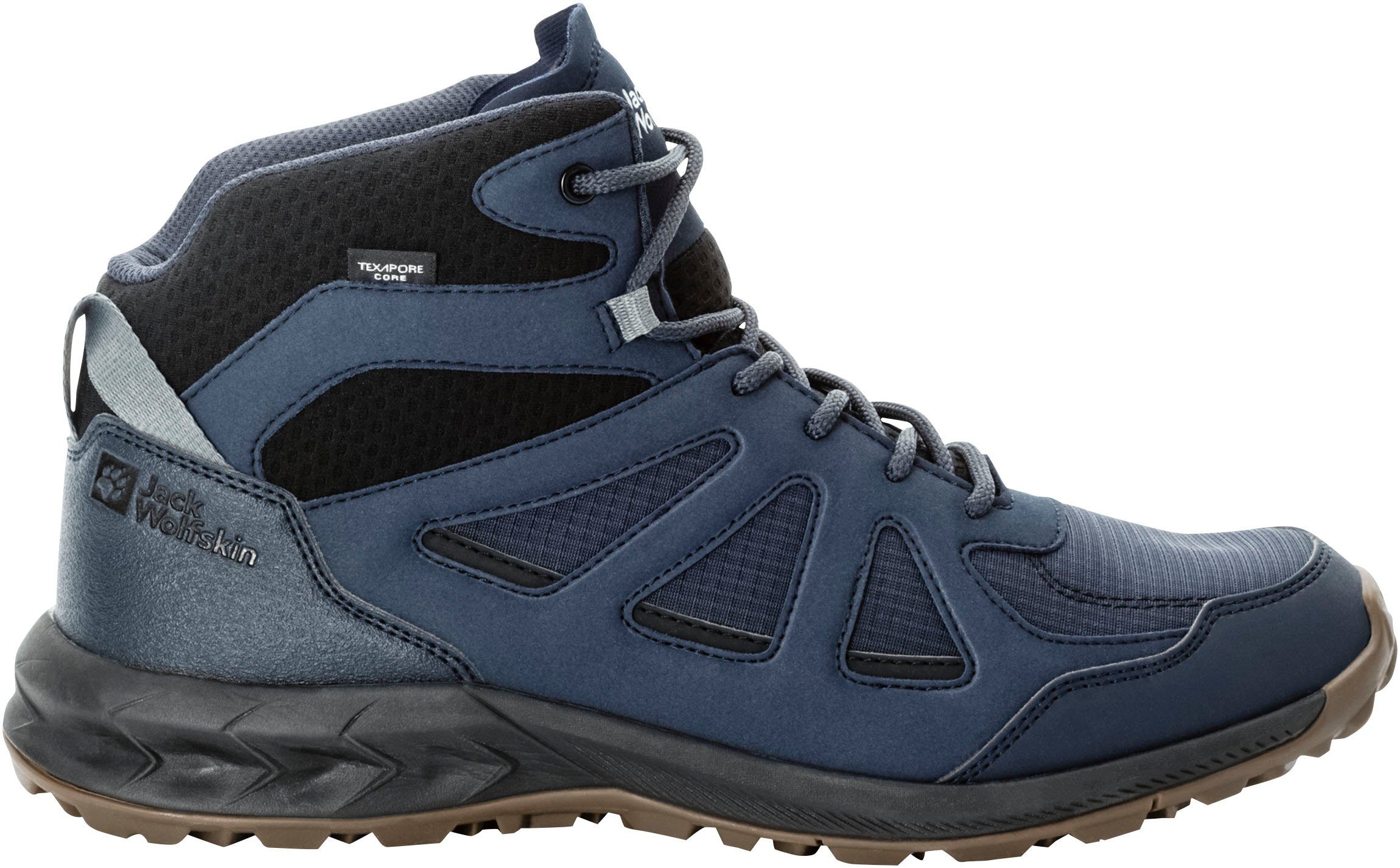 Jack Wolfskin WOODLAND 2 TEXAPORE MID M Wanderschuh wasserdicht, Trekkingsc günstig online kaufen