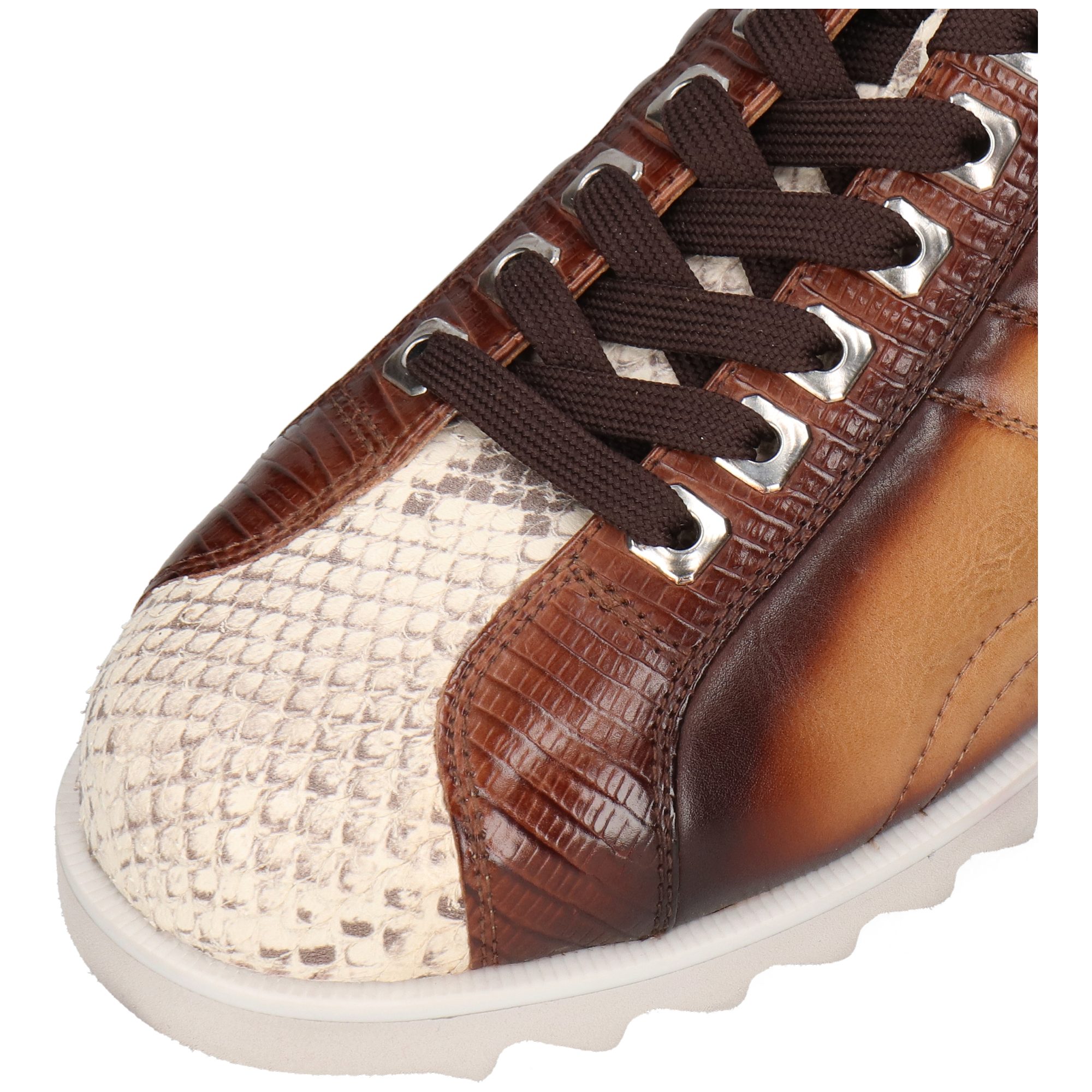 Melvin & Hamilton Hadrian 2 Leder-Sneakers für Herren Sneaker Plateausohlen, Echtes Leder, Herausnehmbare Innensohle