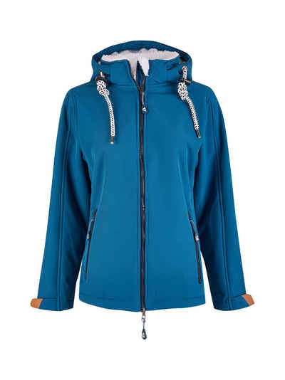 Michael Heinen Softshelljacke Damen gefüttert, winddicht, wasserdicht