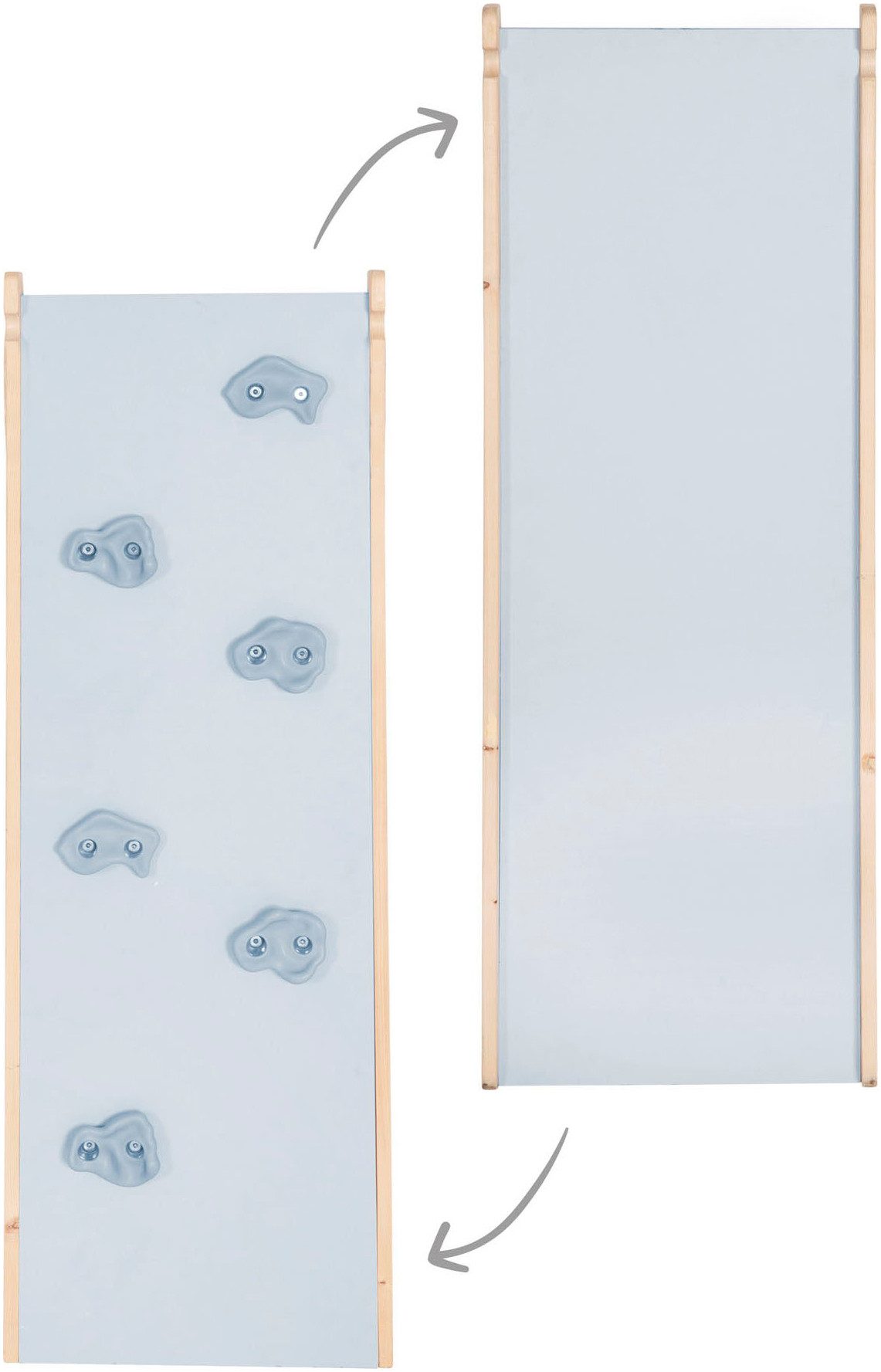 roba® Rutsche Rutschbrett für roba Kletterdreieck, für roba Kletterdreieck und Spielturm