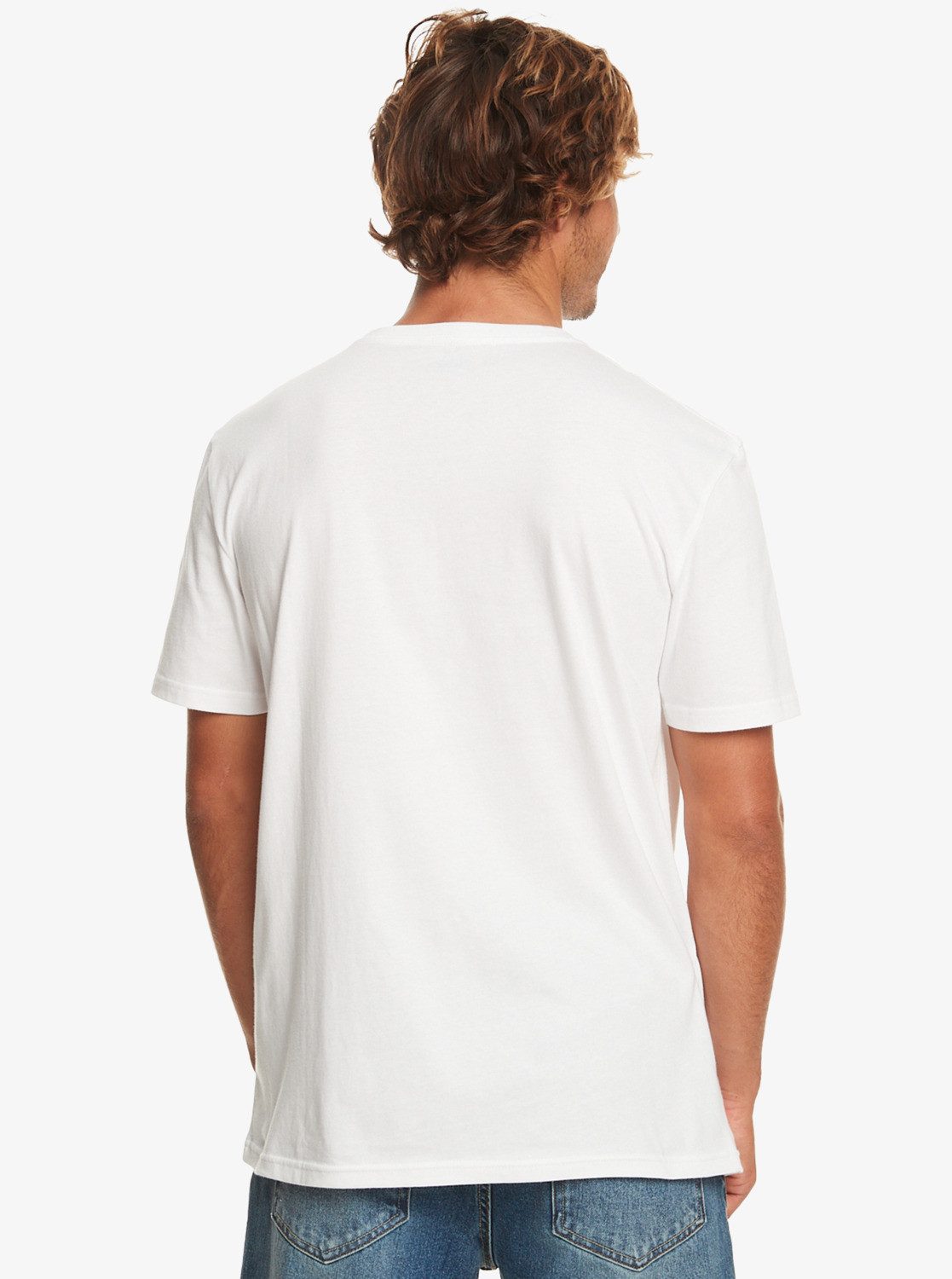 Quiksilver T-Shirt Qs White Rainbow