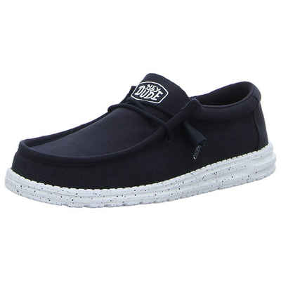 Hey Dude Wally Slub Canvas Sneaker