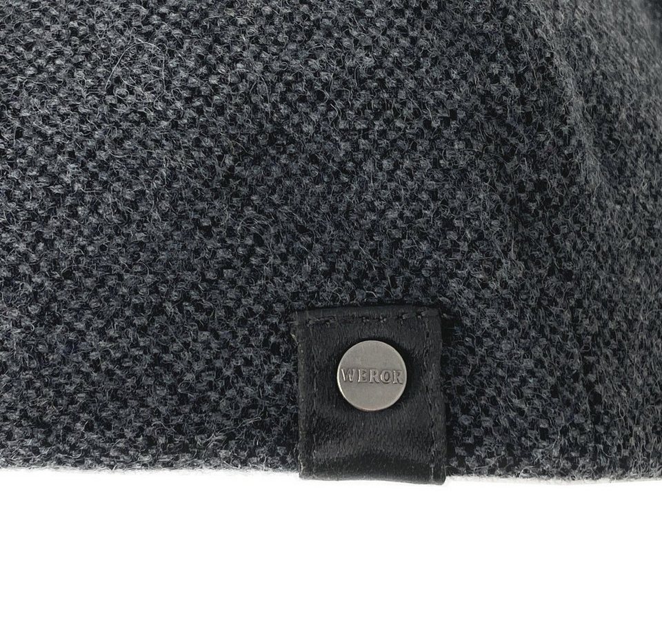 WEROR Schiebermütze WEROR-321.1 Flatcap Schirmmütze Mütze Cap 3-RP11