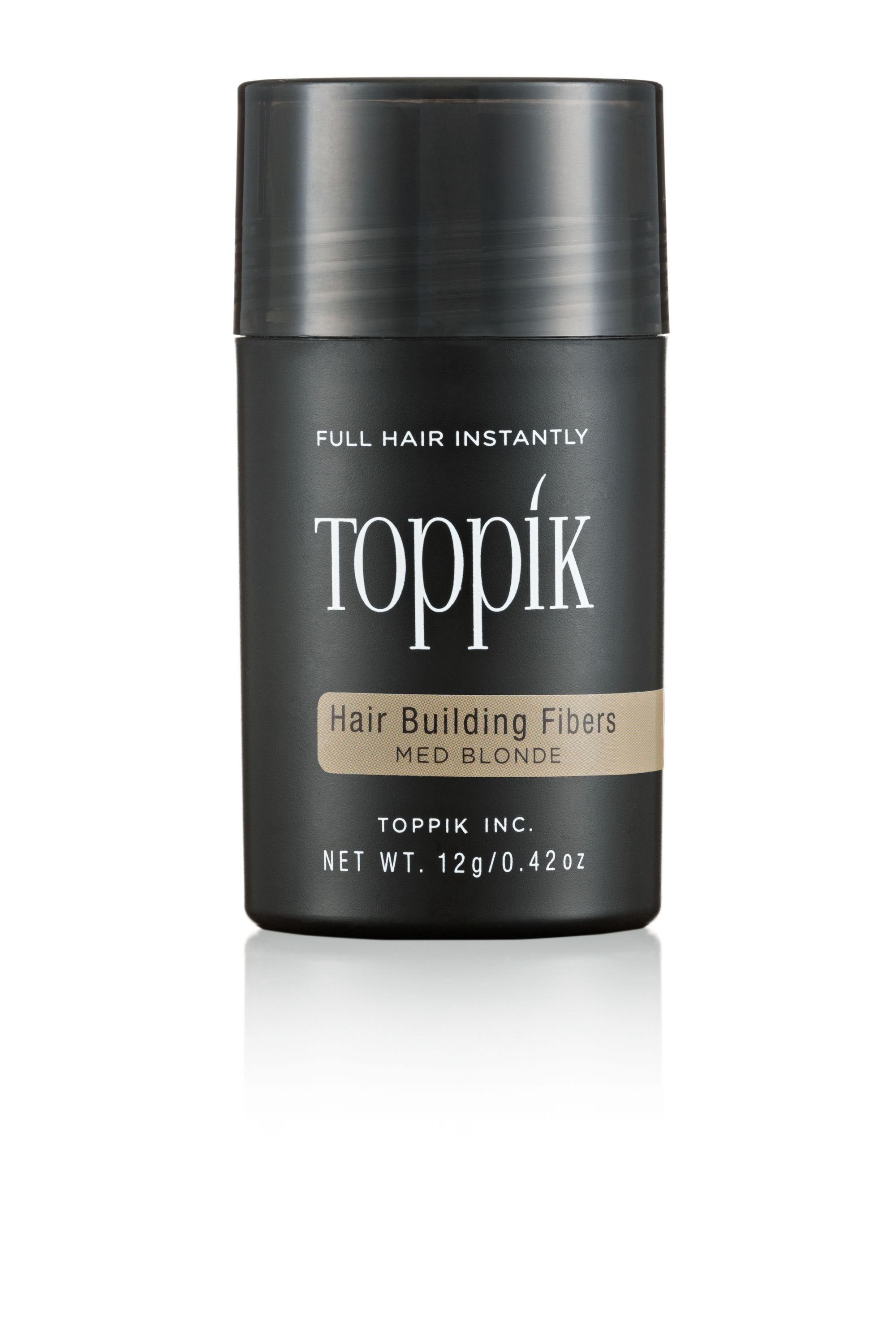 TOPPIK Haarstyling-Set g., 12 Fibers Hair Angebot: Puder, Hellbraun Haarfasern, TOPPIK