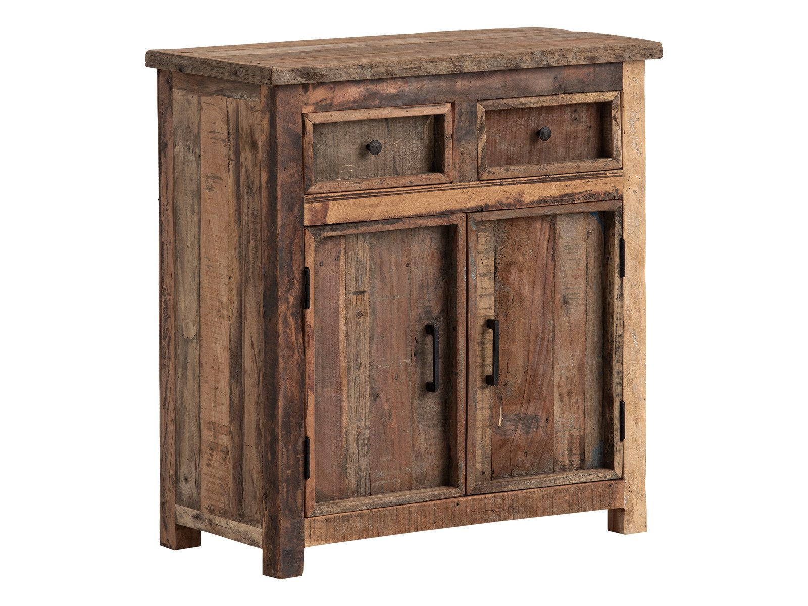 massivum Kommode Sumatra, Flurkommode aus Altholz rustikal (1 St)