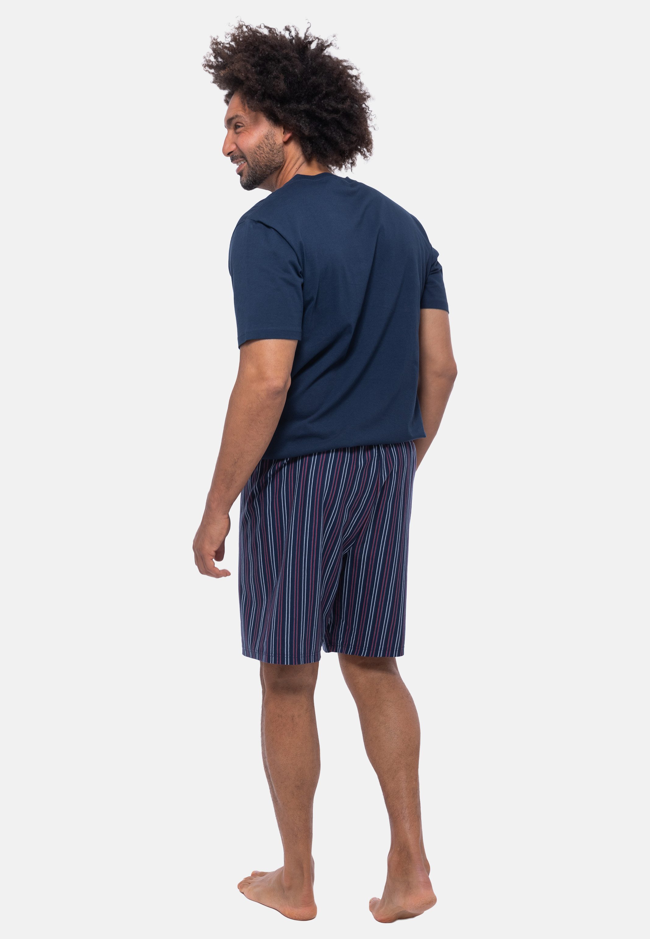 Ammann Pyjama Night & Home Cotton (Set, 2 tlg) Schlafanzug - Baumwolle - Atmungsaktiv