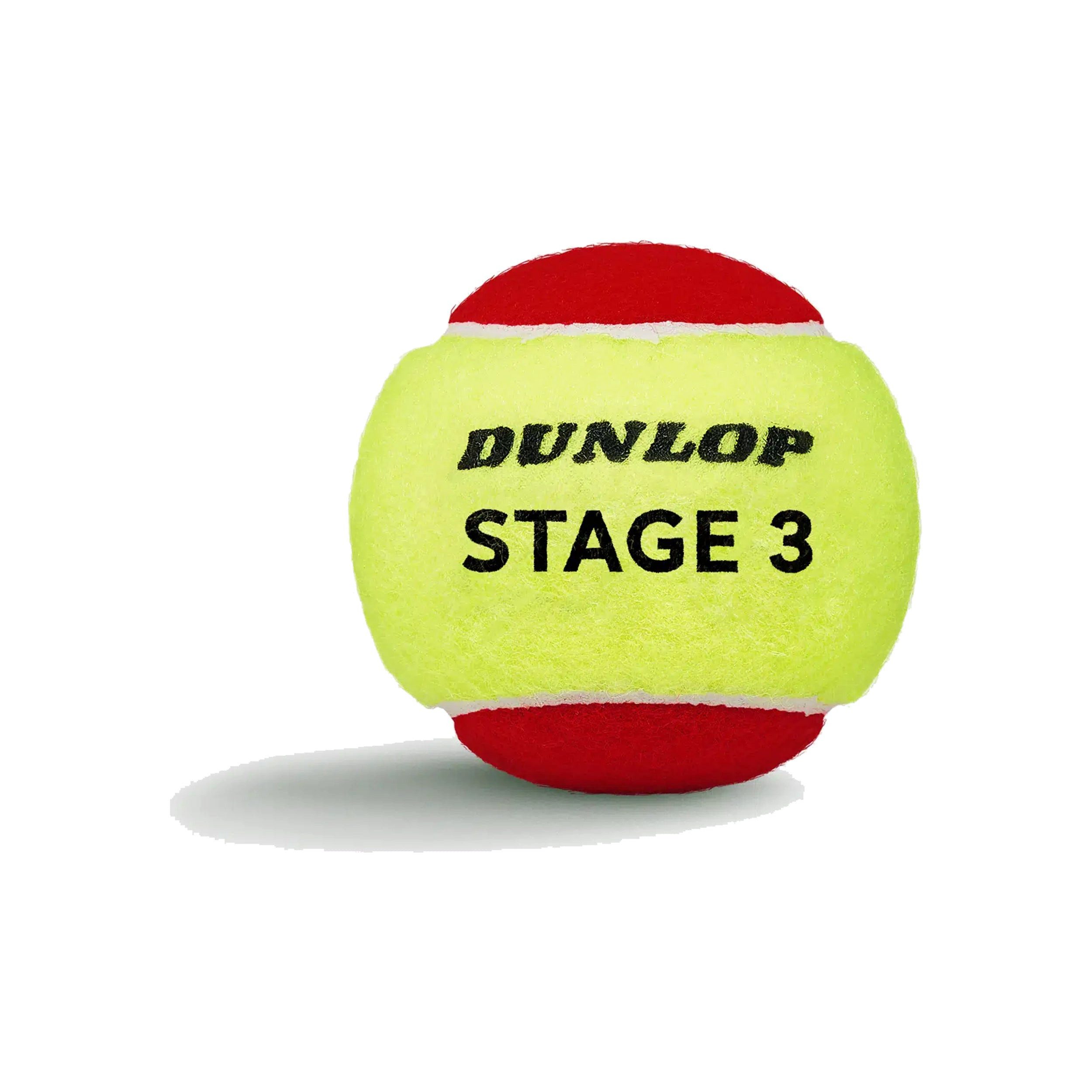 Dunlop Tennisball Stage 3 Red - Tennisbälle - Innendruckball - (12er Box)