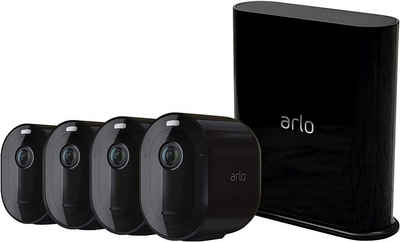 ARLO Arlo Pro 3 schwarz 4 Kameras + SmartHub Überwachungskamera