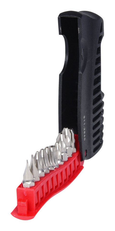 Thumbnail - KS Tools Bit-Set, 11-St., 1/4" MiniEtui, 11-teilig Schlitz, PH, PZ