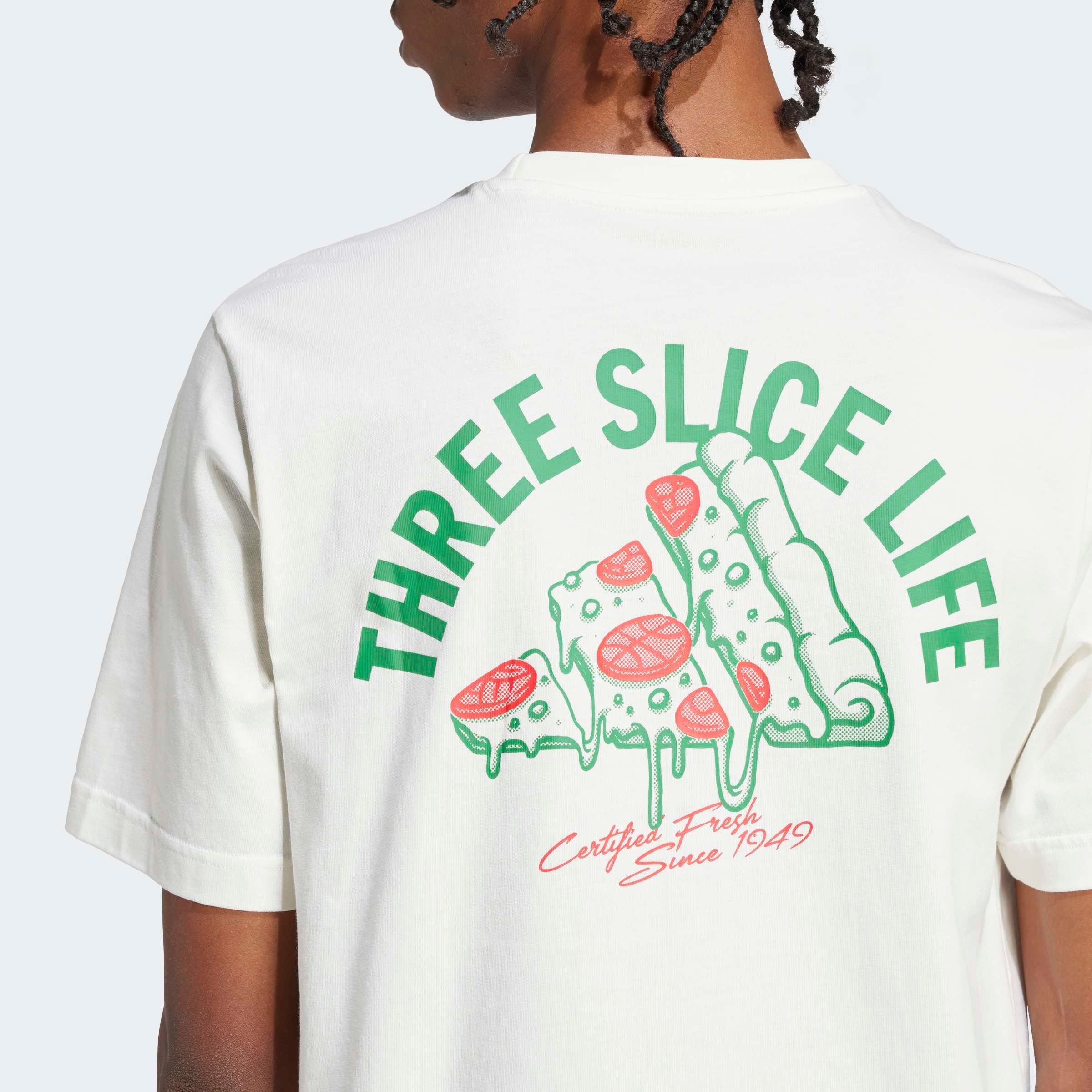 adidas Sportswear T-Shirt LOUNGE PIZZA GRAPHIC