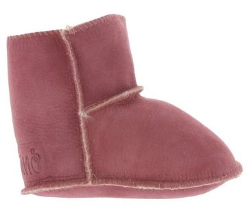 lamino lamino Lammfell-Boots bequeme Winter-Boots für Kinder Winter-Schuhe Rosa Stiefel