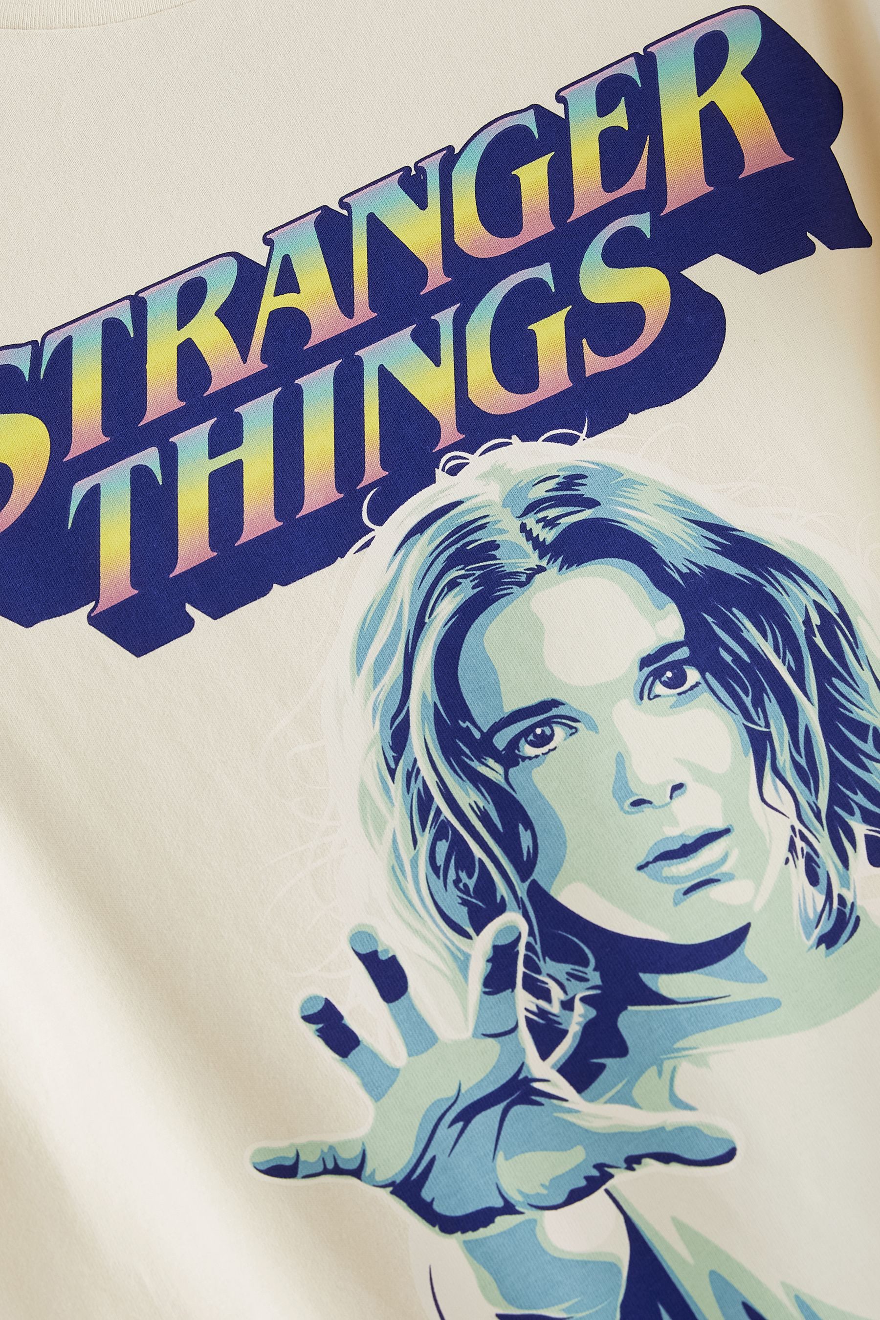 Next T-Shirt Lizenziertes Oversized T-Shirt, Stranger Things (1-tlg)