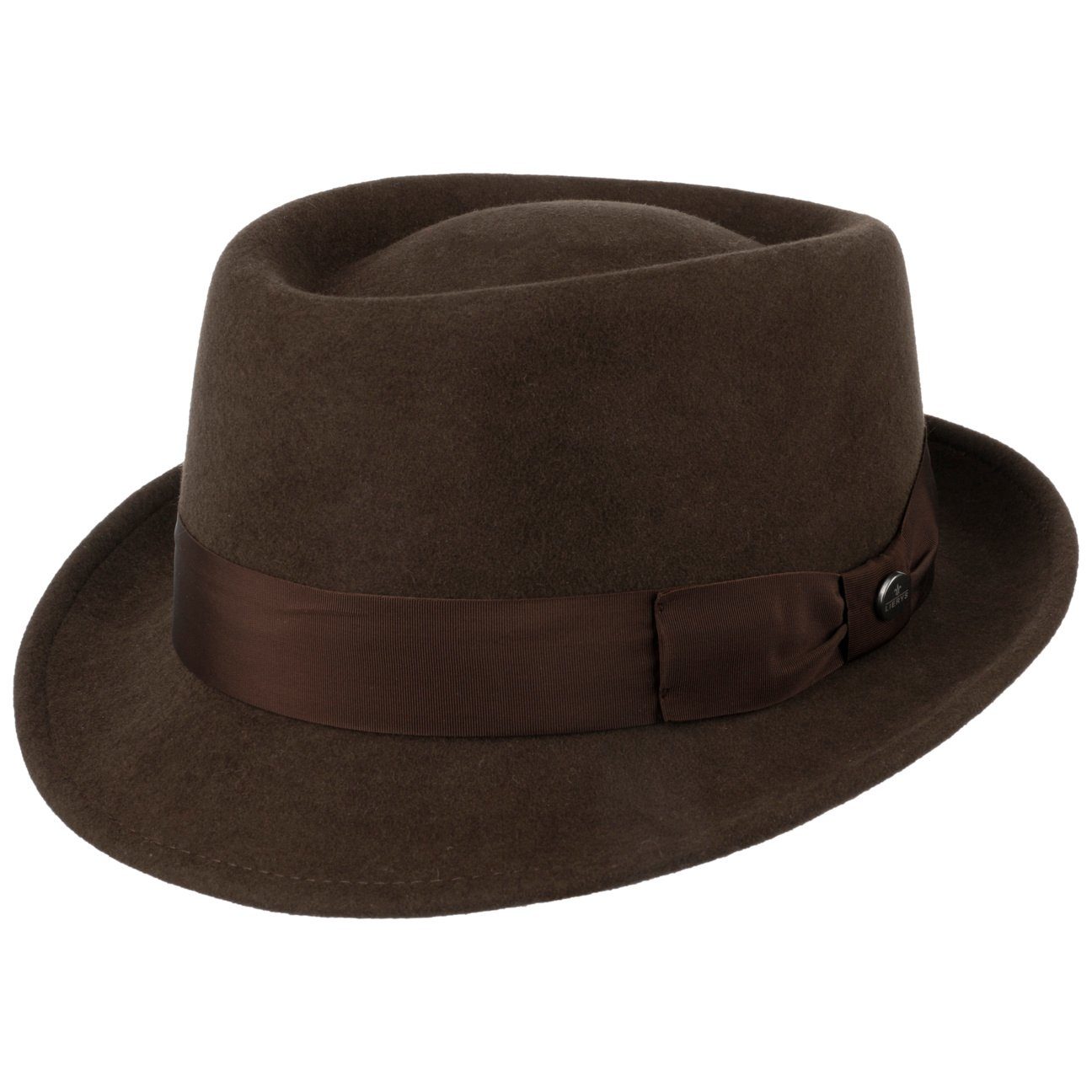 Lierys Fedora (1-St) Fedora mit Ripsband, Made in Italy