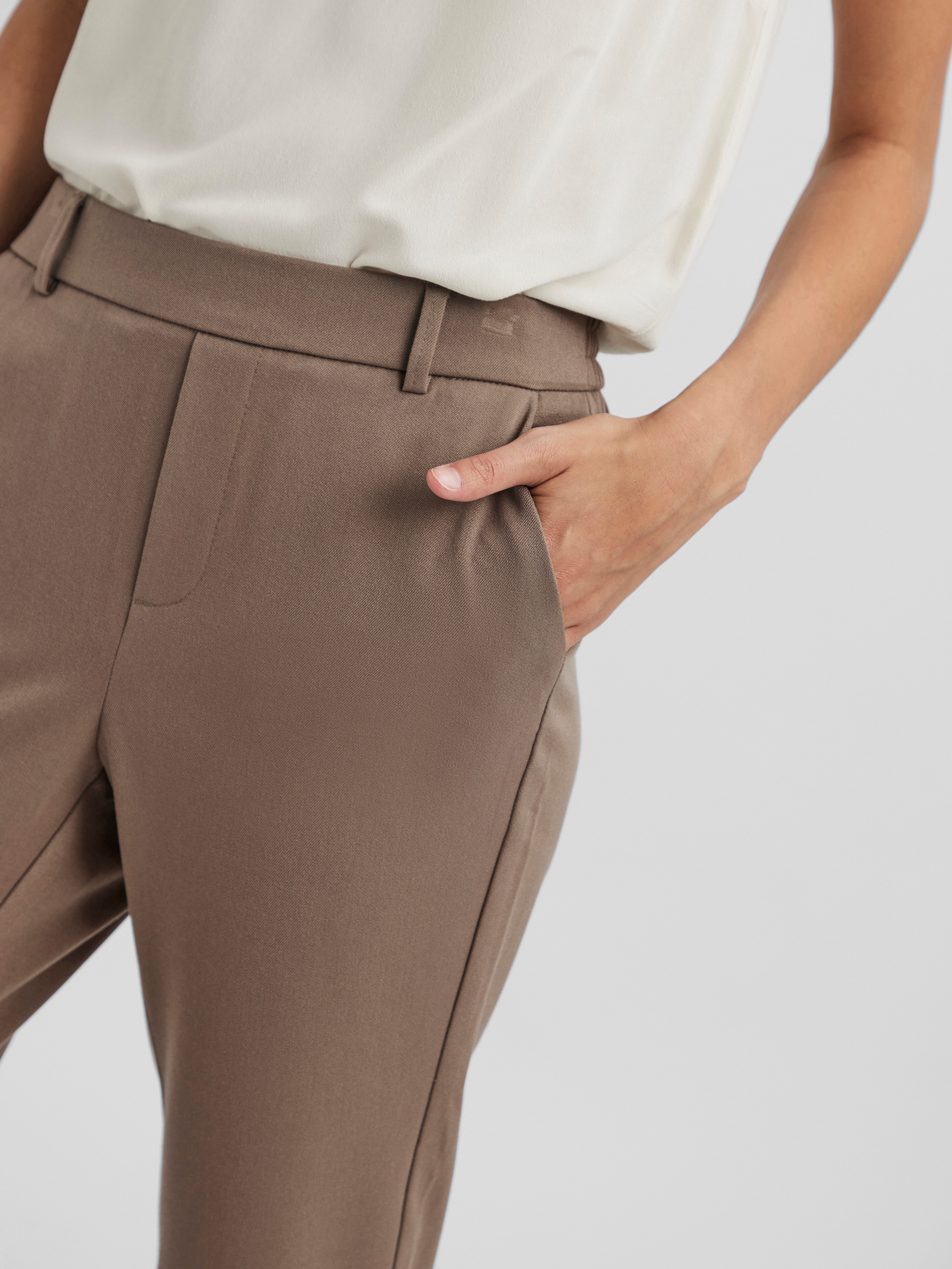 Vero Moda Anzughose VMMAYA MR LOOSE SOLID PANT NOOS knöchelfreie Form mit S günstig online kaufen