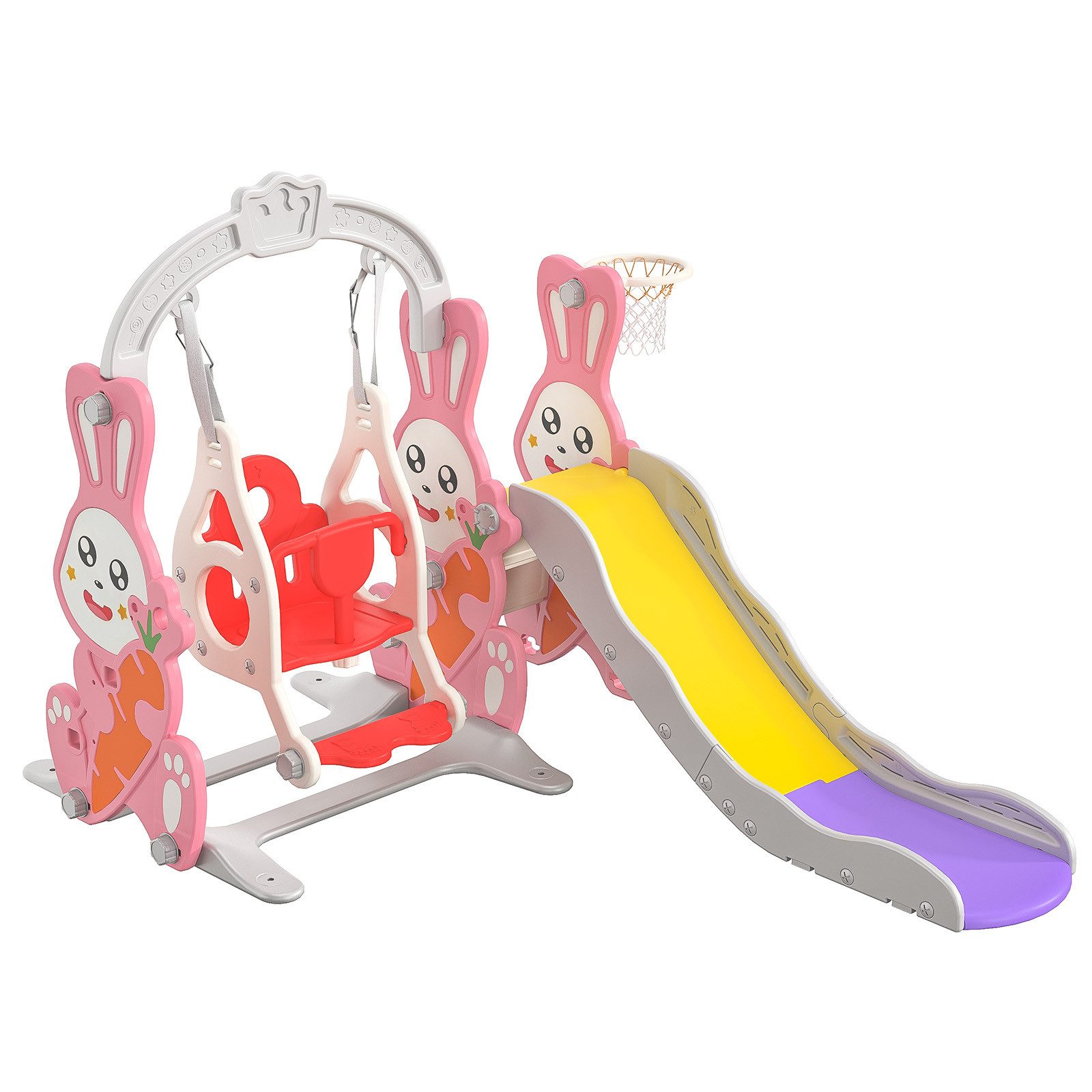 FUROKOY Rutsche Kinderrutsche Indoor und Outdoor Gartenrutsche, (Packung, 1 günstig online kaufen