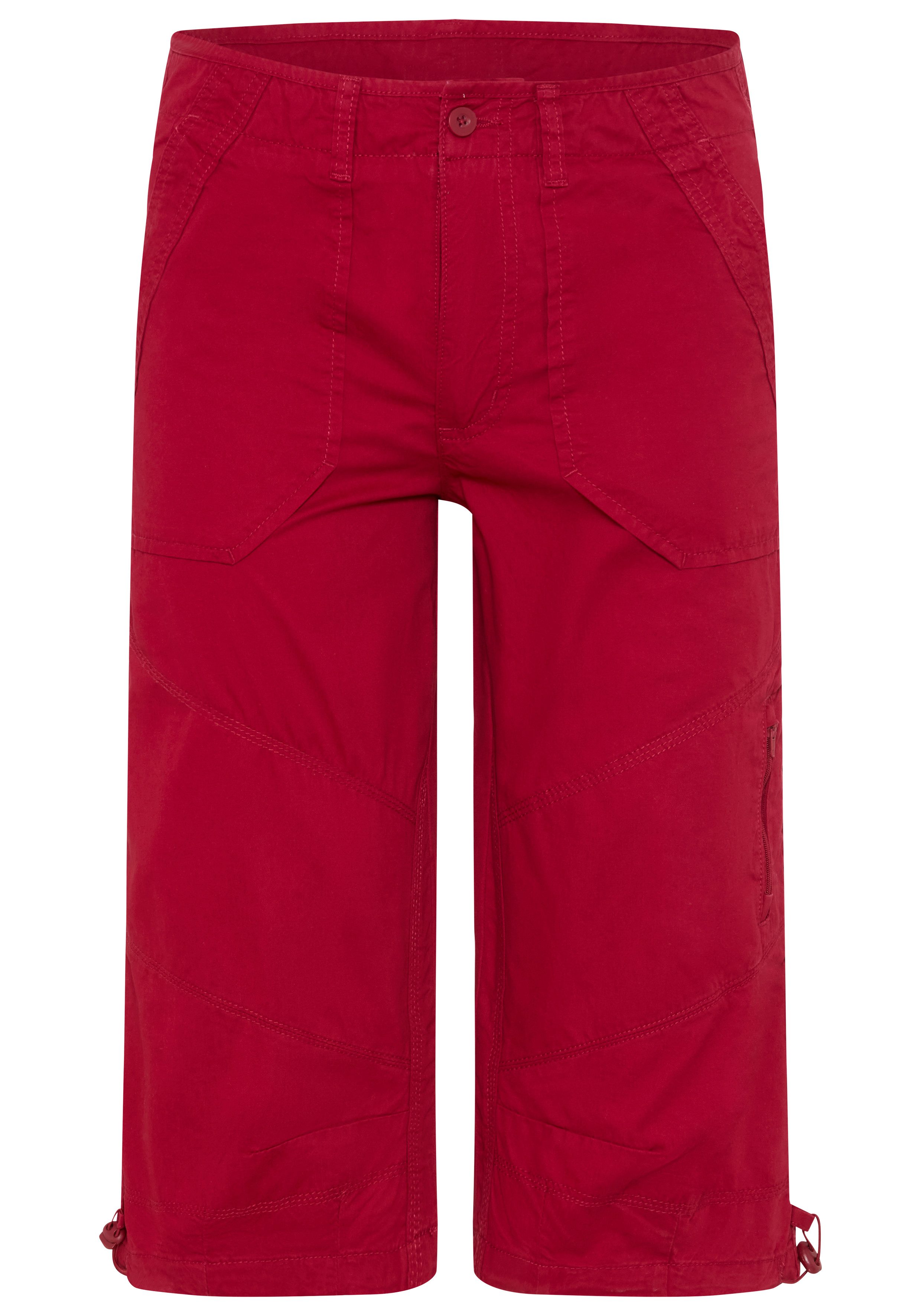 Man's World Cargobermudas Knielang mit vielen Details