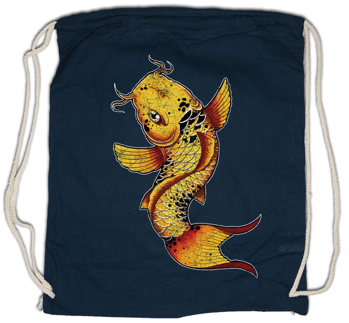 Turnbeutel Koi Turnbeutel Asian Tattoo Art Artist Karpfen Japanese Japan Nippon
