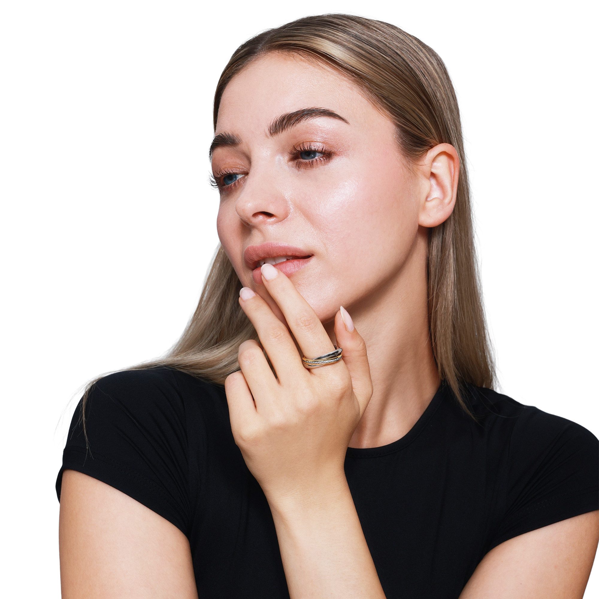 Heideman Fingerring Trini goldfarben (Ring, 1-tlg., inkl. Geschenkverpackun günstig online kaufen