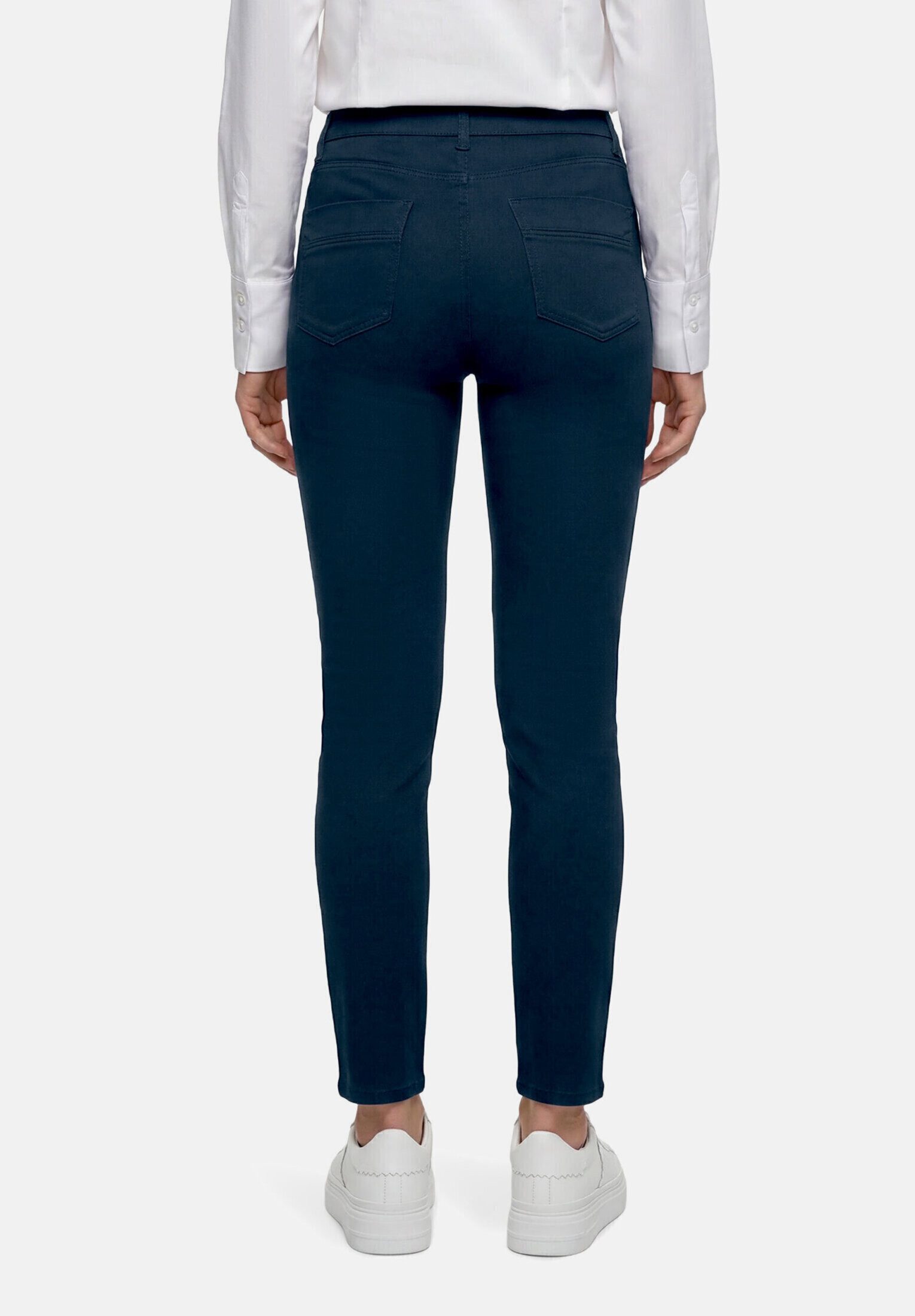 Betty Barclay Stoffhose Damen Slim Fit Passenabtrennung