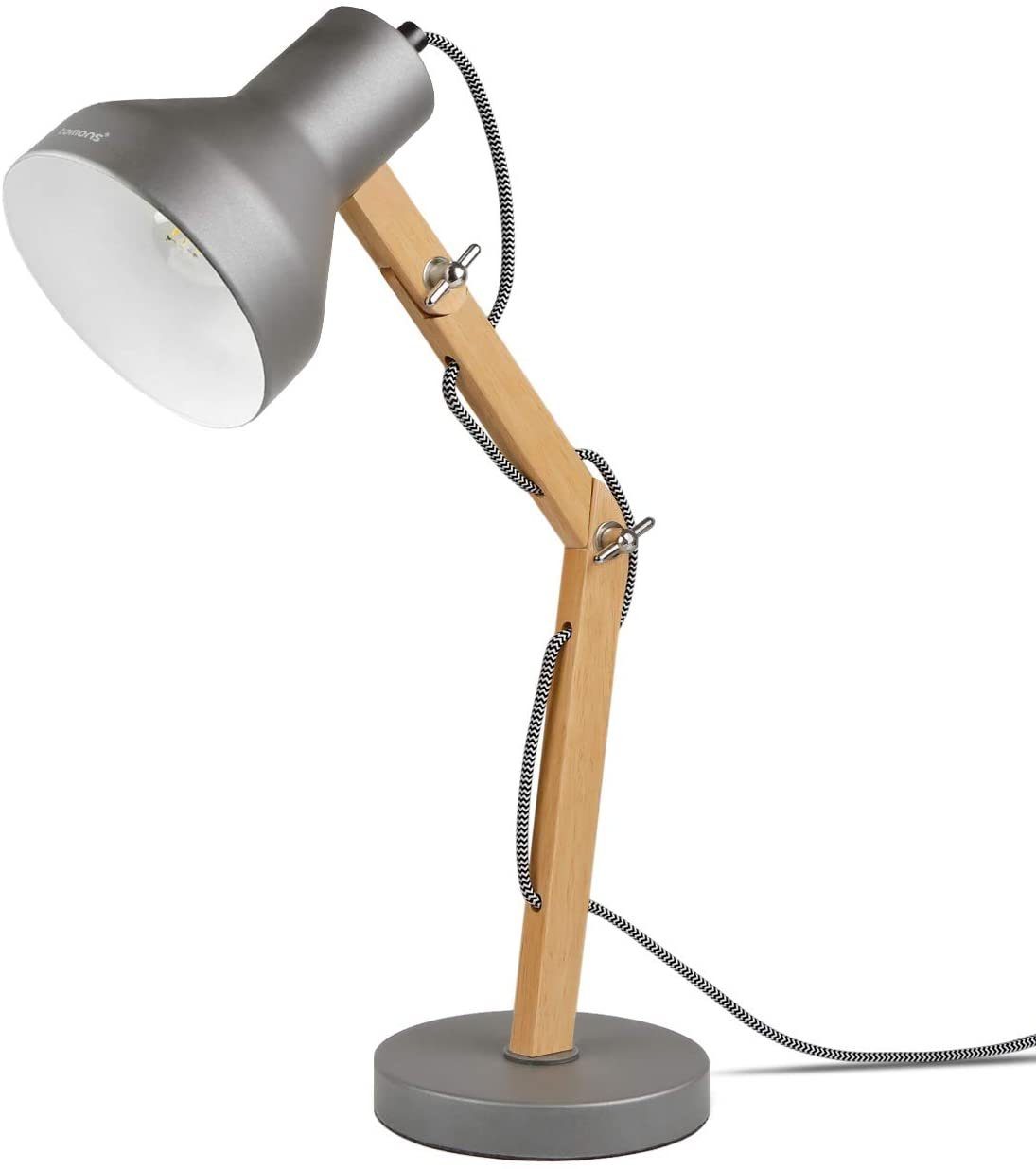 Schreibtischlampe COB Leselampe Nachttischlampe Leseleuchte Bürolampe mit USB 