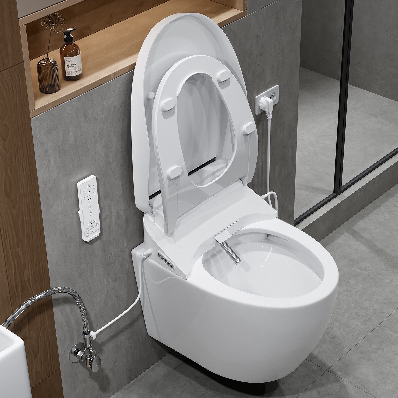 HOROW Dusch-WC-Sitz Bidet Dusch WC Aufsatz, günstig online kaufen