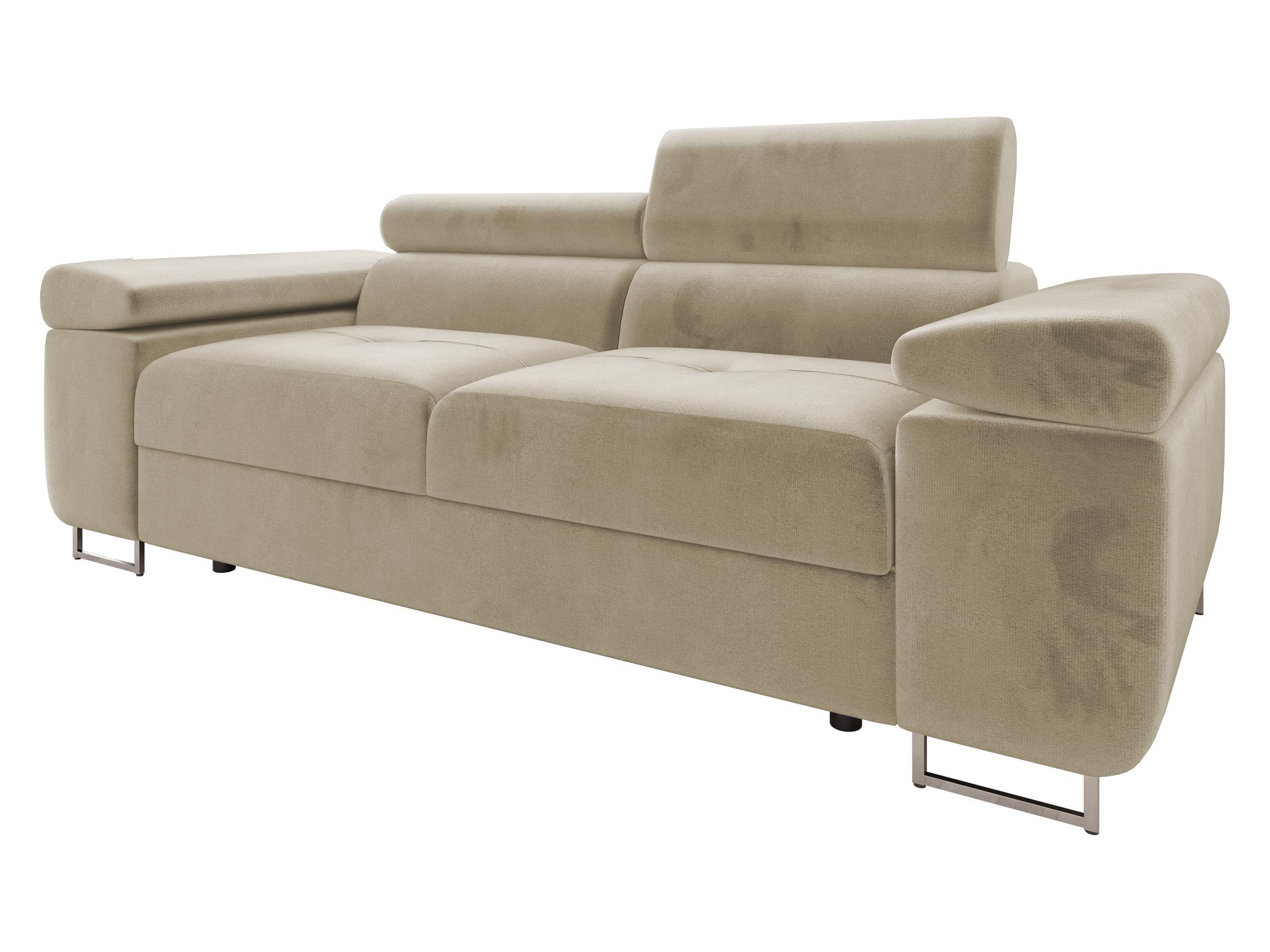 MIRJAN24 Sofa Torezio 2, Einstellbare Kopfstützen, 198x102x70-90 cm günstig online kaufen