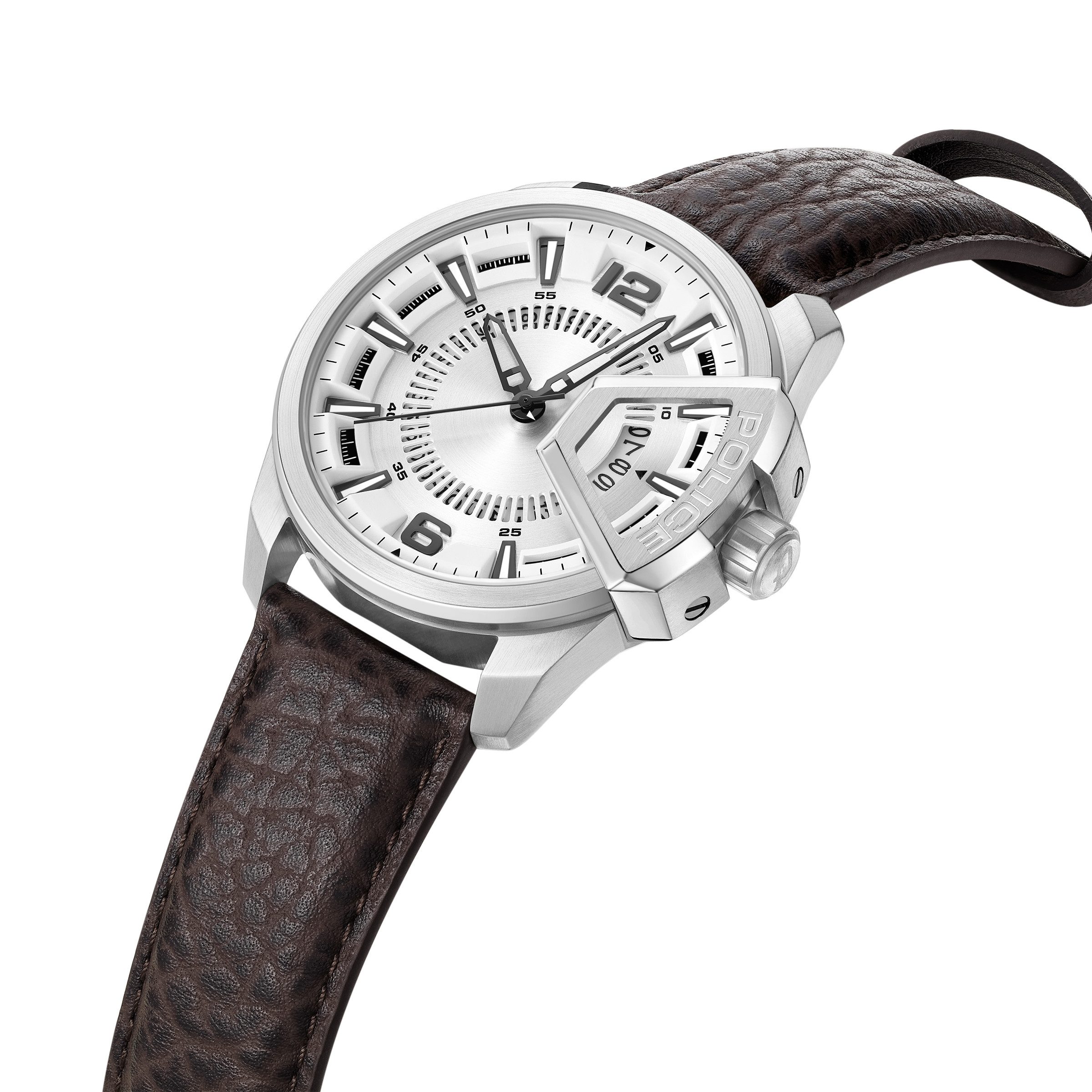 Police Quarzuhr Quarzuhr Herrenuhr 46 Quarz Herren