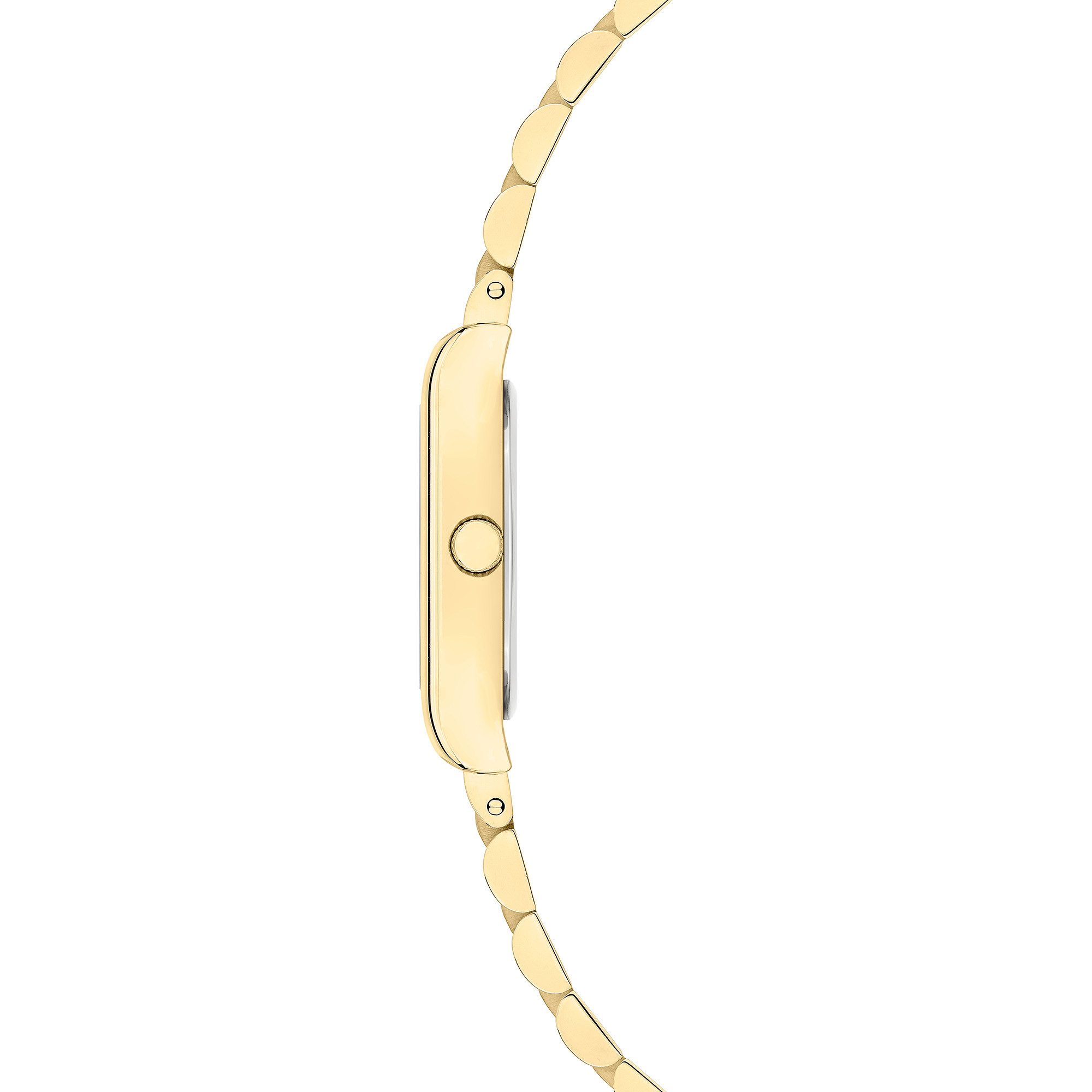 Liebeskind Berlin Quarzuhr Classic Square LT-0476-MQ, Armbanduhr, Damenuhr, Edelstahlarmband, analog