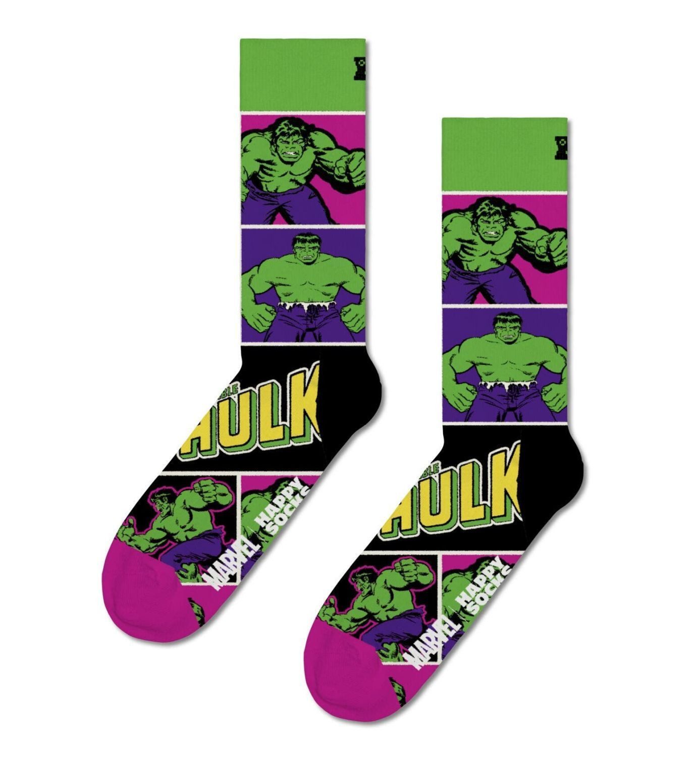 Happy Socks Freizeitsocken Happy Socks MARVEL Hulk Socks günstig online kaufen