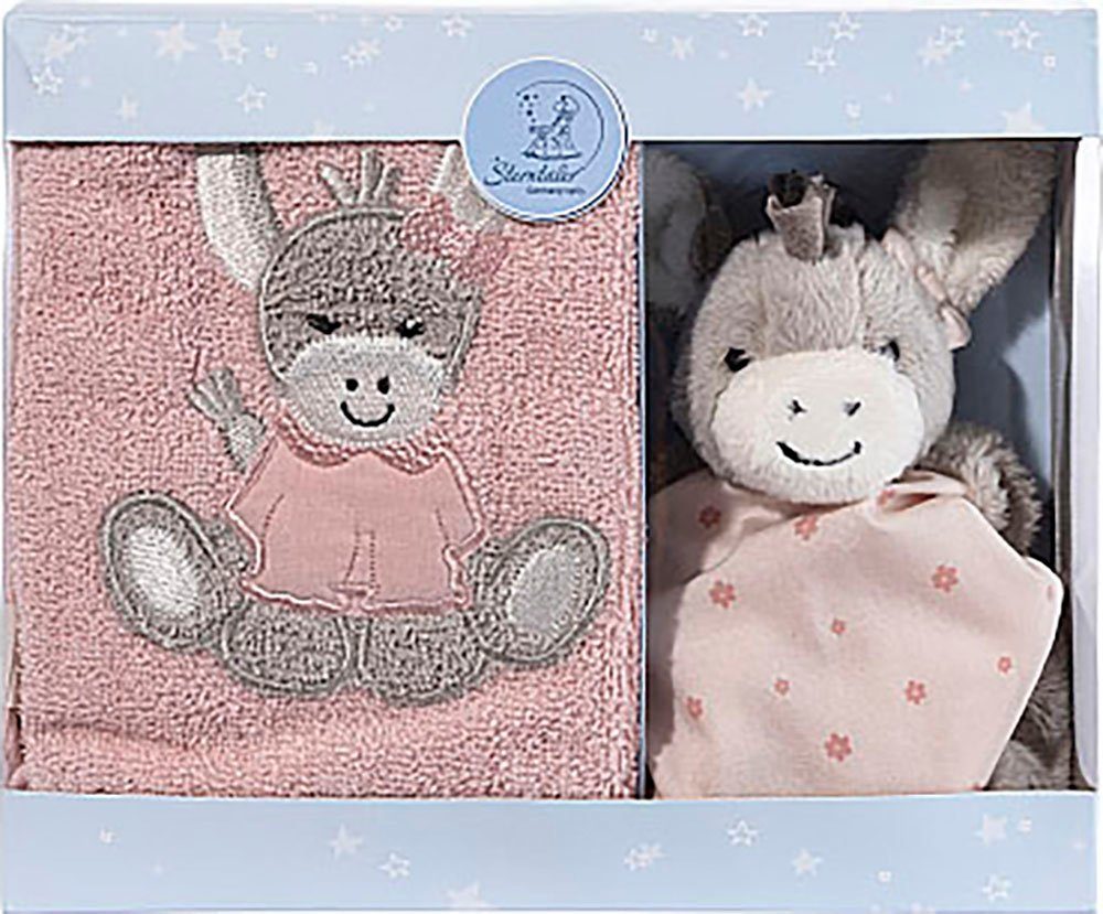 Sterntaler® Schmusetuch Geschenkset Emmi Girl, (Set)