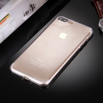 König Design Handyhülle Apple iPhone 7 Plus, Apple iPhone 7 Plus Handyhülle Ultra Dünn Bumper Backcover Transparent