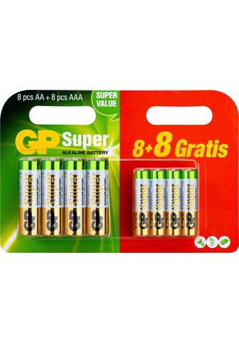 GP Batteries »Mix Blister AA & AAA« Batterie LR6 (1...
