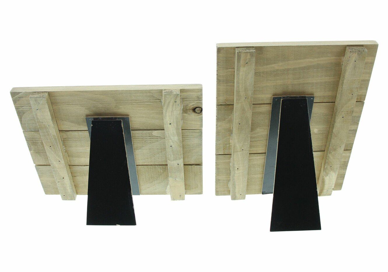 Home-trends24.de Fotohalter Holz Braun Natur Aufsteller Bilderrahmen Bildhalter Holz Deko