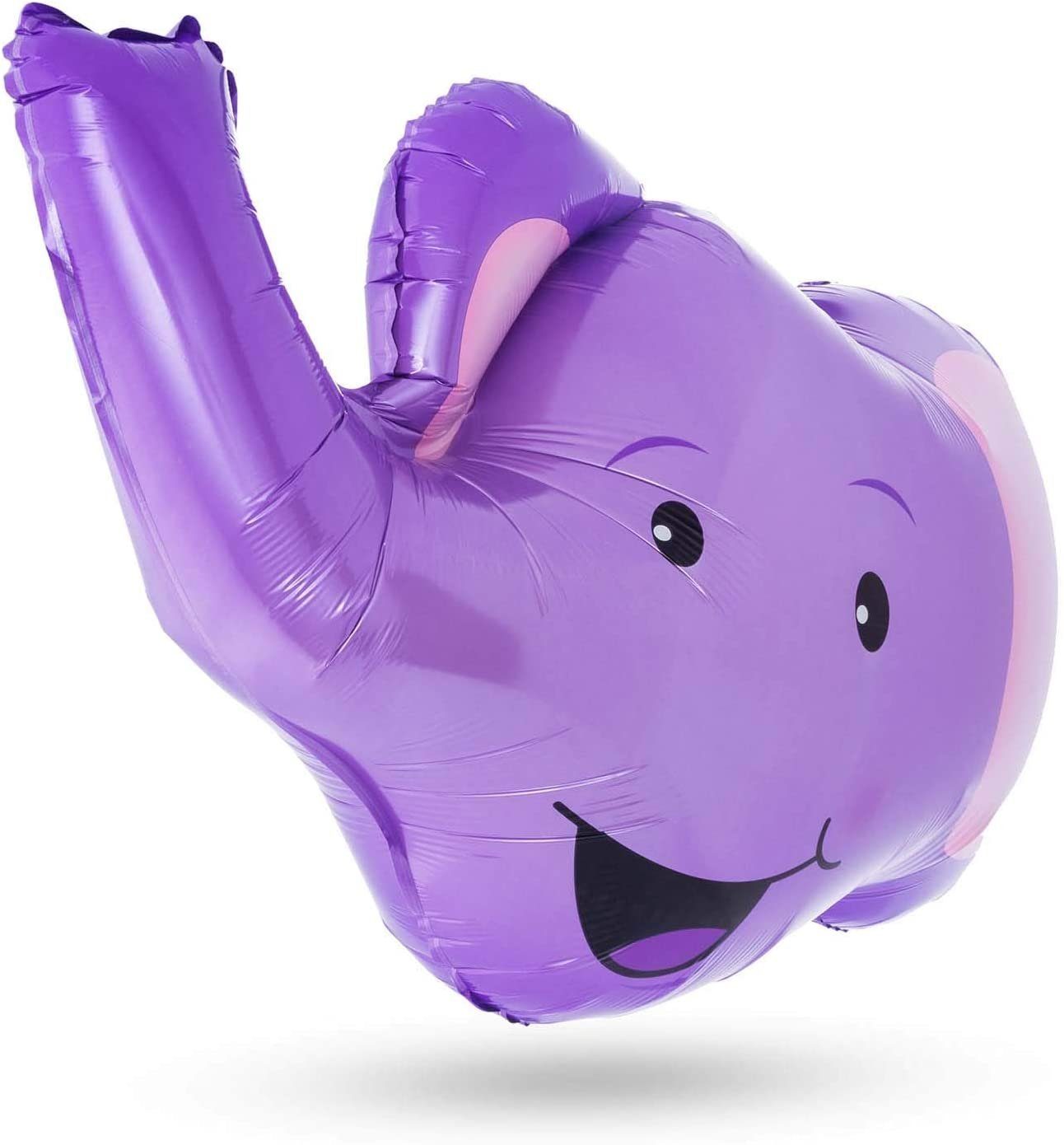 Elefant Helium-Ballon Folienballon Luftballon cm XXL 70 Goods+Gadgets Tier Tiermotiv,