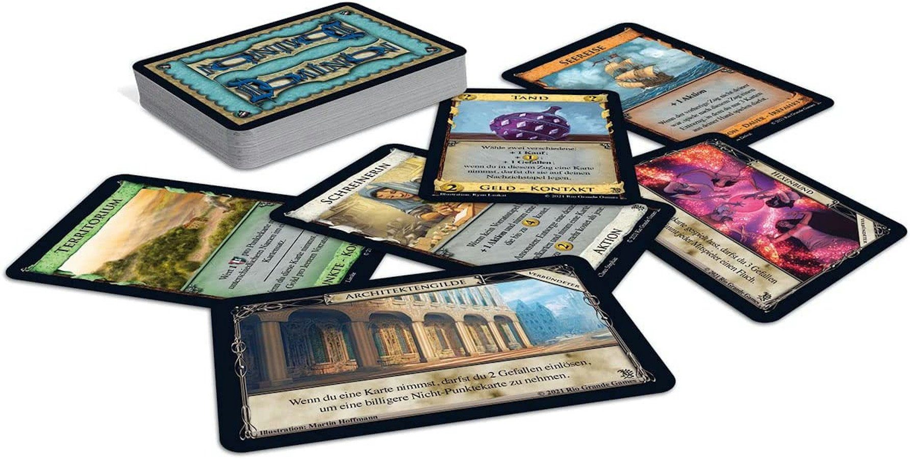 Rio Grande Games Spiel RGG - Dominion - Erweiterung Verbündete, Brettspiel