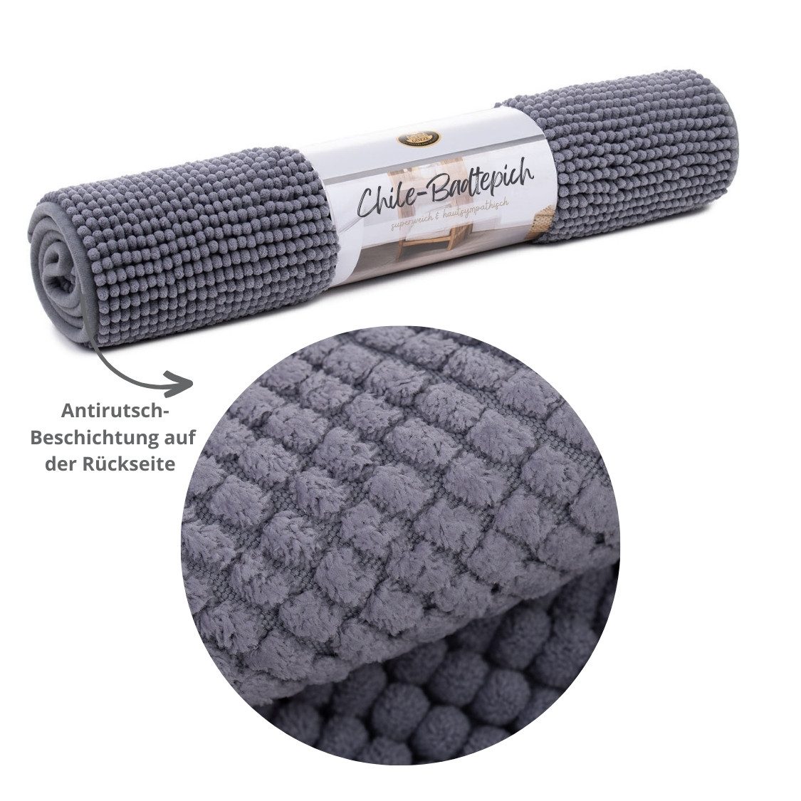 liebling Badematte, Fußbodenheizung geeignet, Polyester, rechteckig, Antiru günstig online kaufen