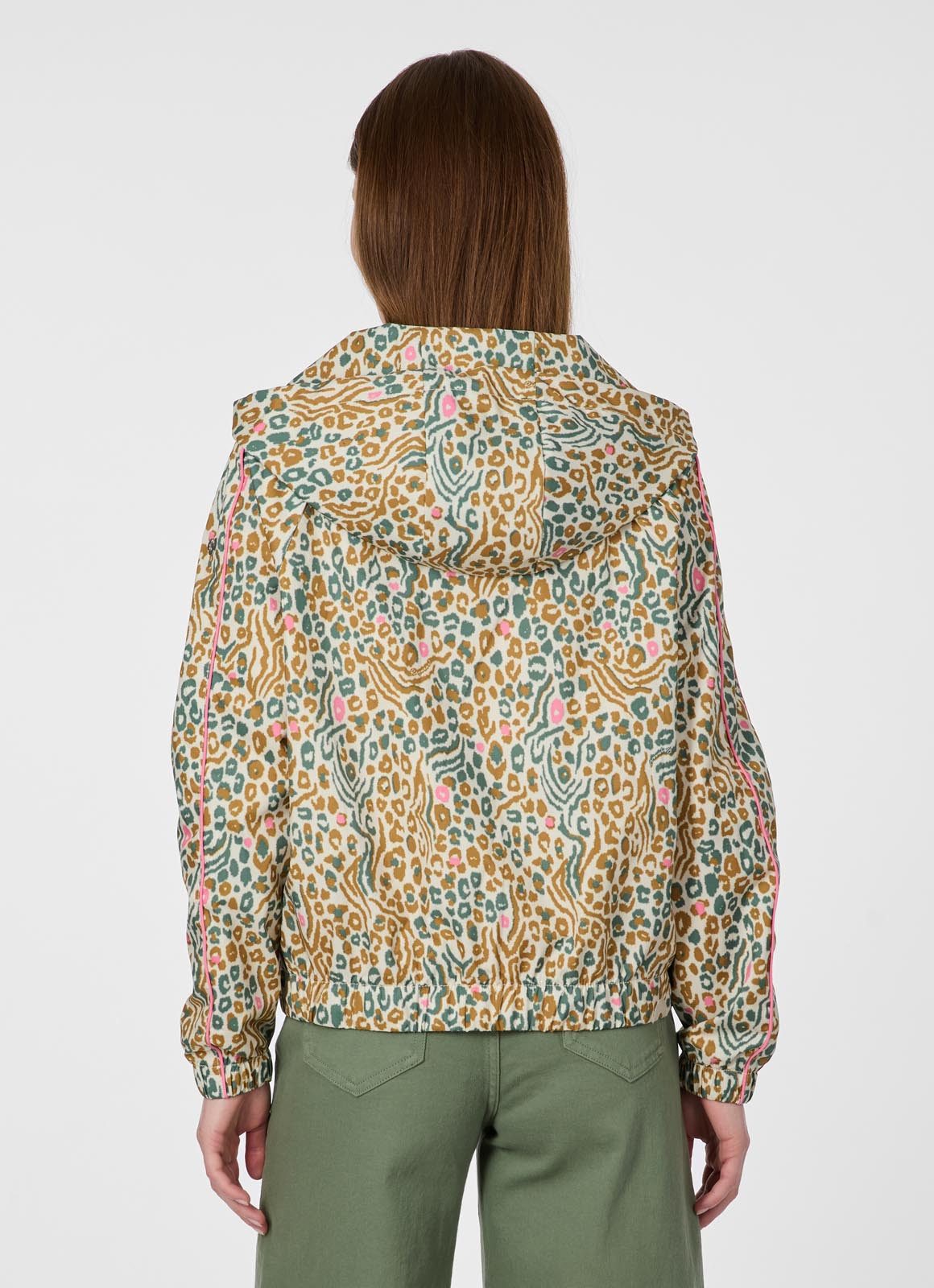 Ragwear Allwetterjacke ANDRIN PRINT Aus dünnem, wasserabweisendem Material mit Print und Kontrastdetails