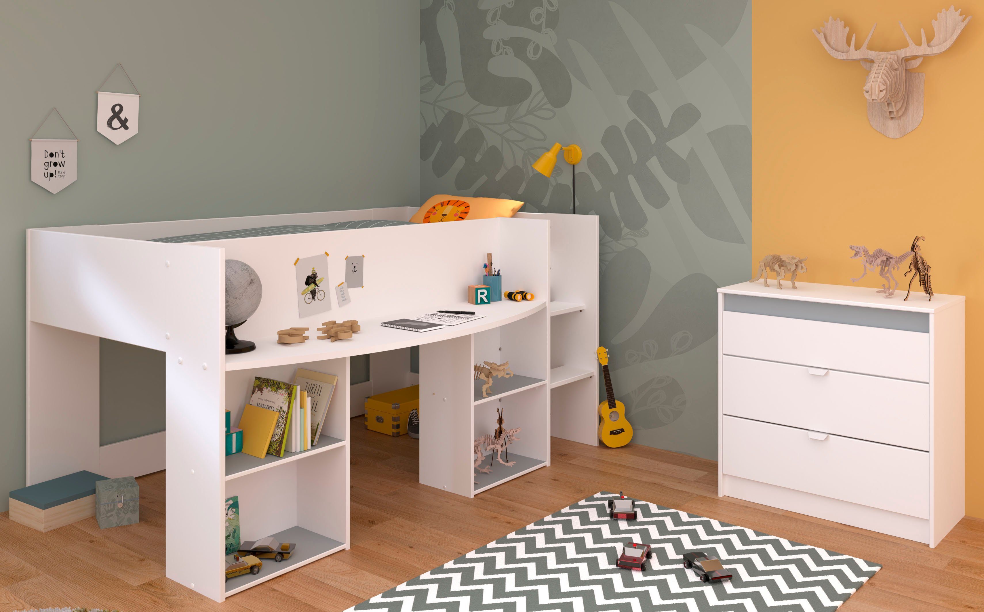 Parisot Jugendzimmer-Set Pirouette 16, (2-tlg)