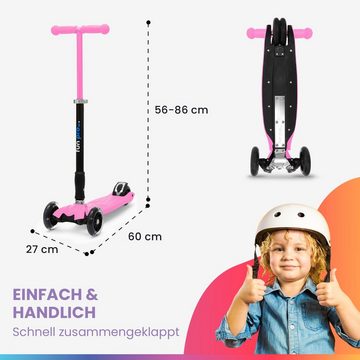 fun pro Cityroller fun pro TWO, Kick Scooter Roller Kinder - Stunt Tretroller Kinder klappbar