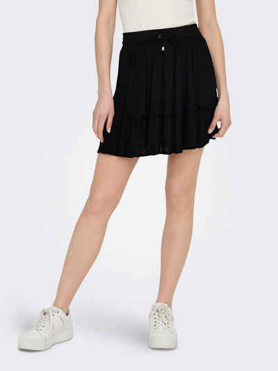 ONLY A-Linien-Rock ONLIBIZA LIFE SHORT SKIRT WVN NOOS