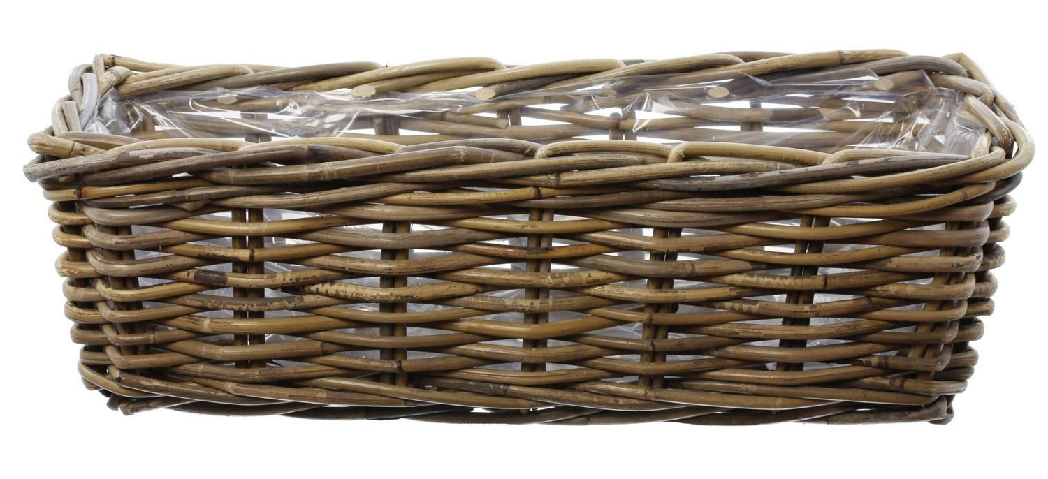 Frank Flechtwaren Blumenbank, Pflanzkasten Rattan klein günstig online kaufen